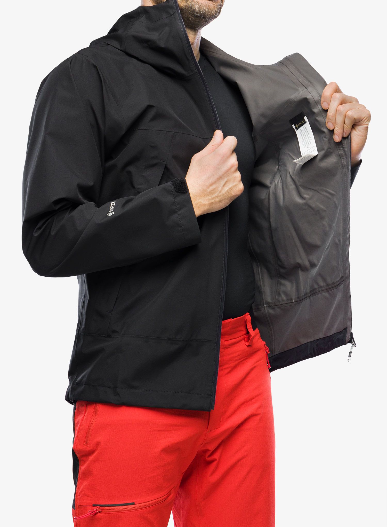 Куртка дощовик Berghaus Paclite Dynak Shell Jacket - black/black