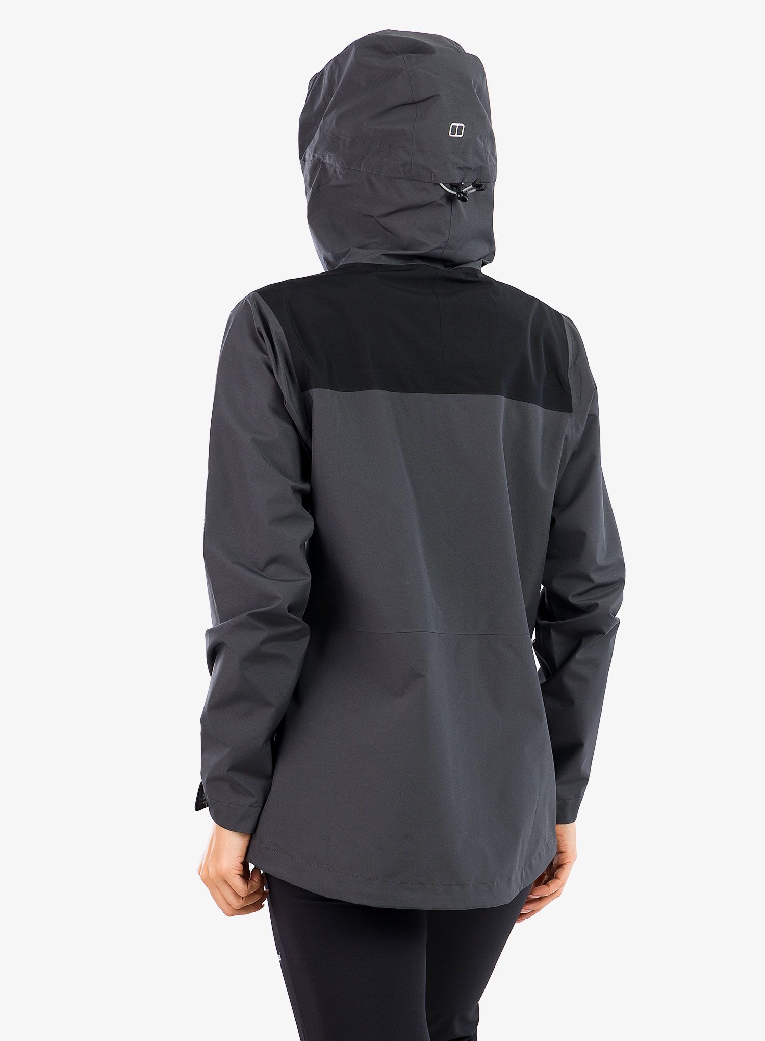 Куртка дощовик жіноча Berghaus Paclite Dynak Shell Jacket - af grey/black