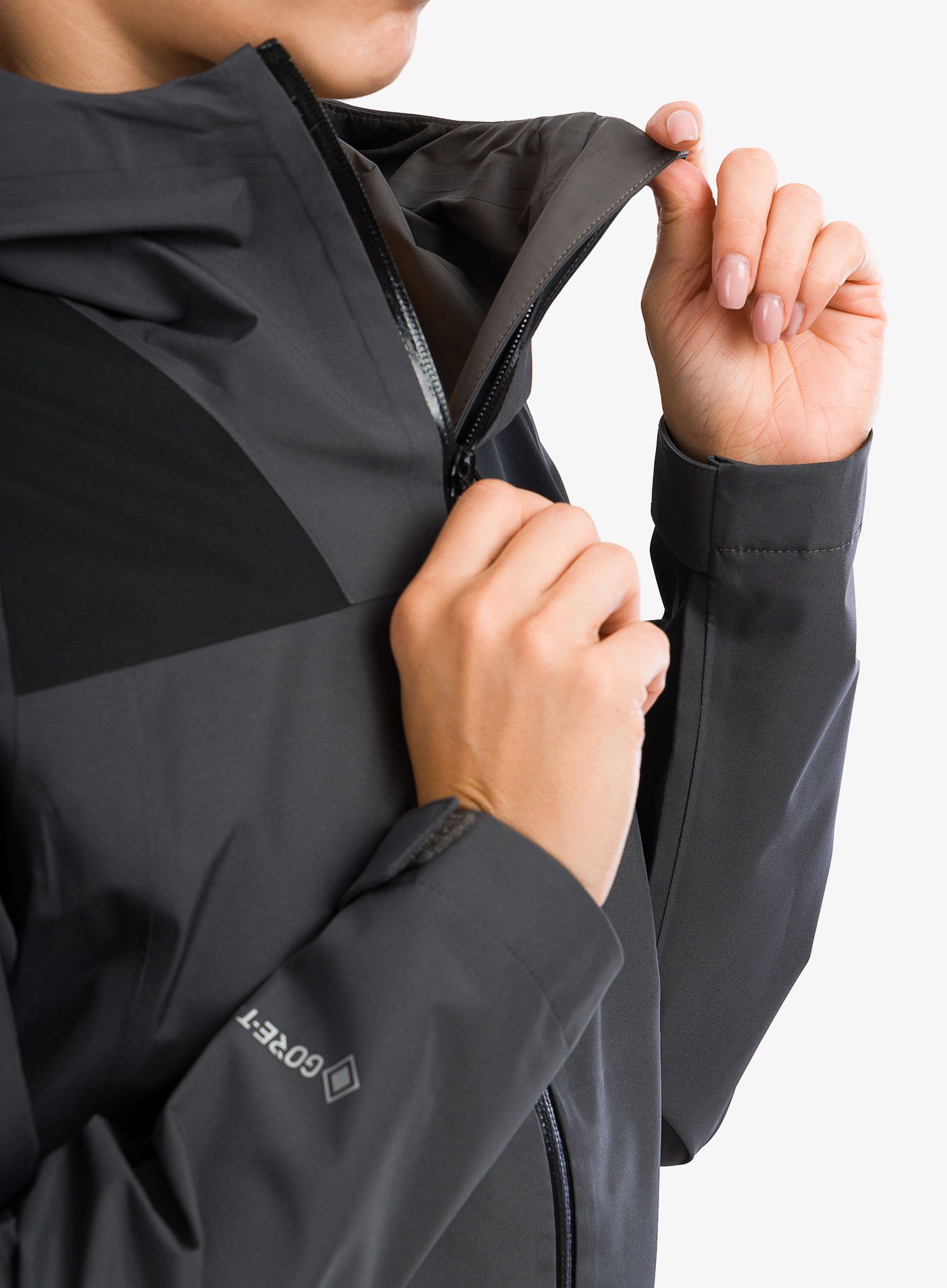 Куртка дощовик жіноча Berghaus Paclite Dynak Shell Jacket - af grey/black