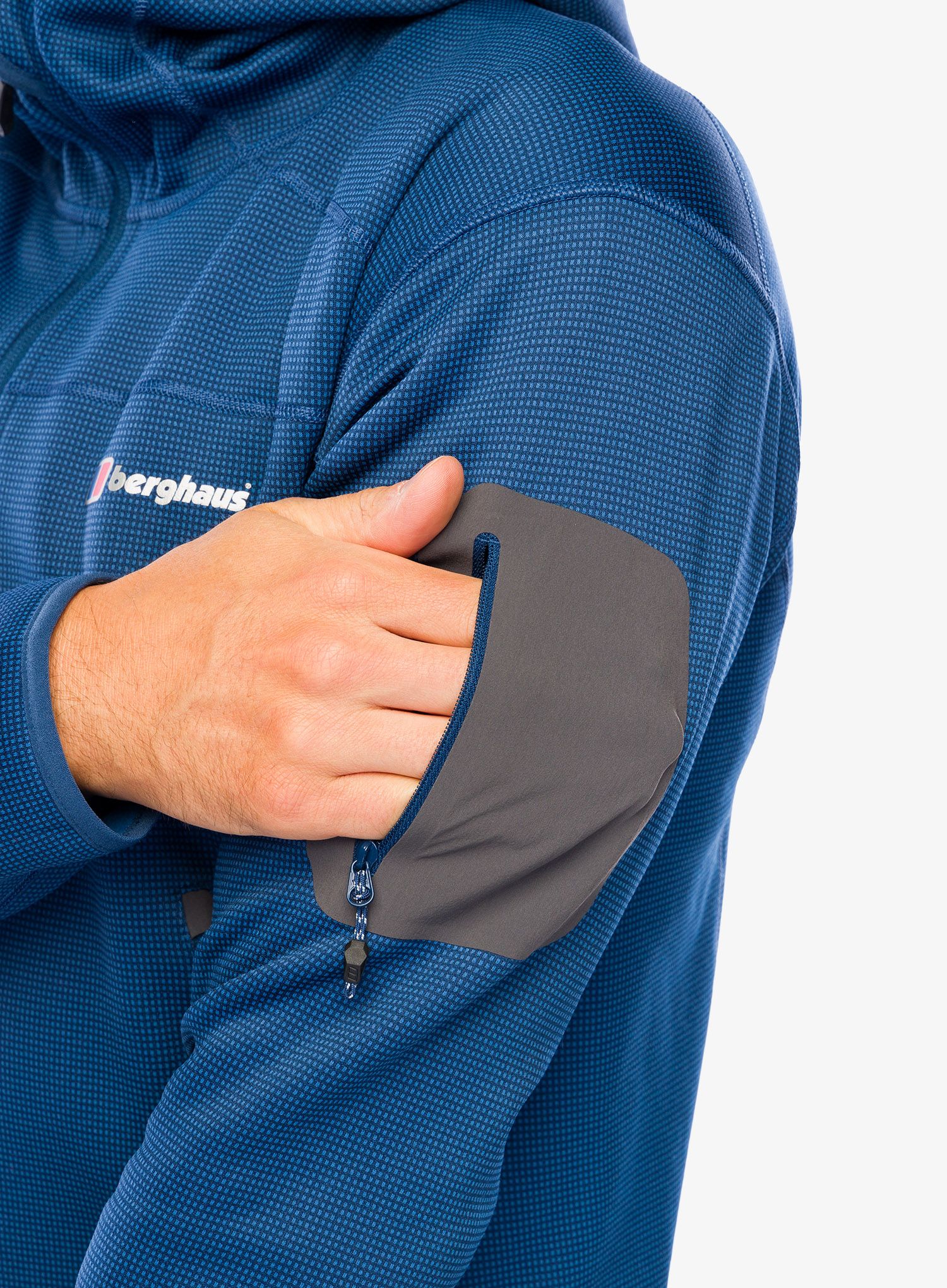Куртка флісова Berghaus Pravitale MTN 2.0 Hooded Jacket - murky marine/hale navy