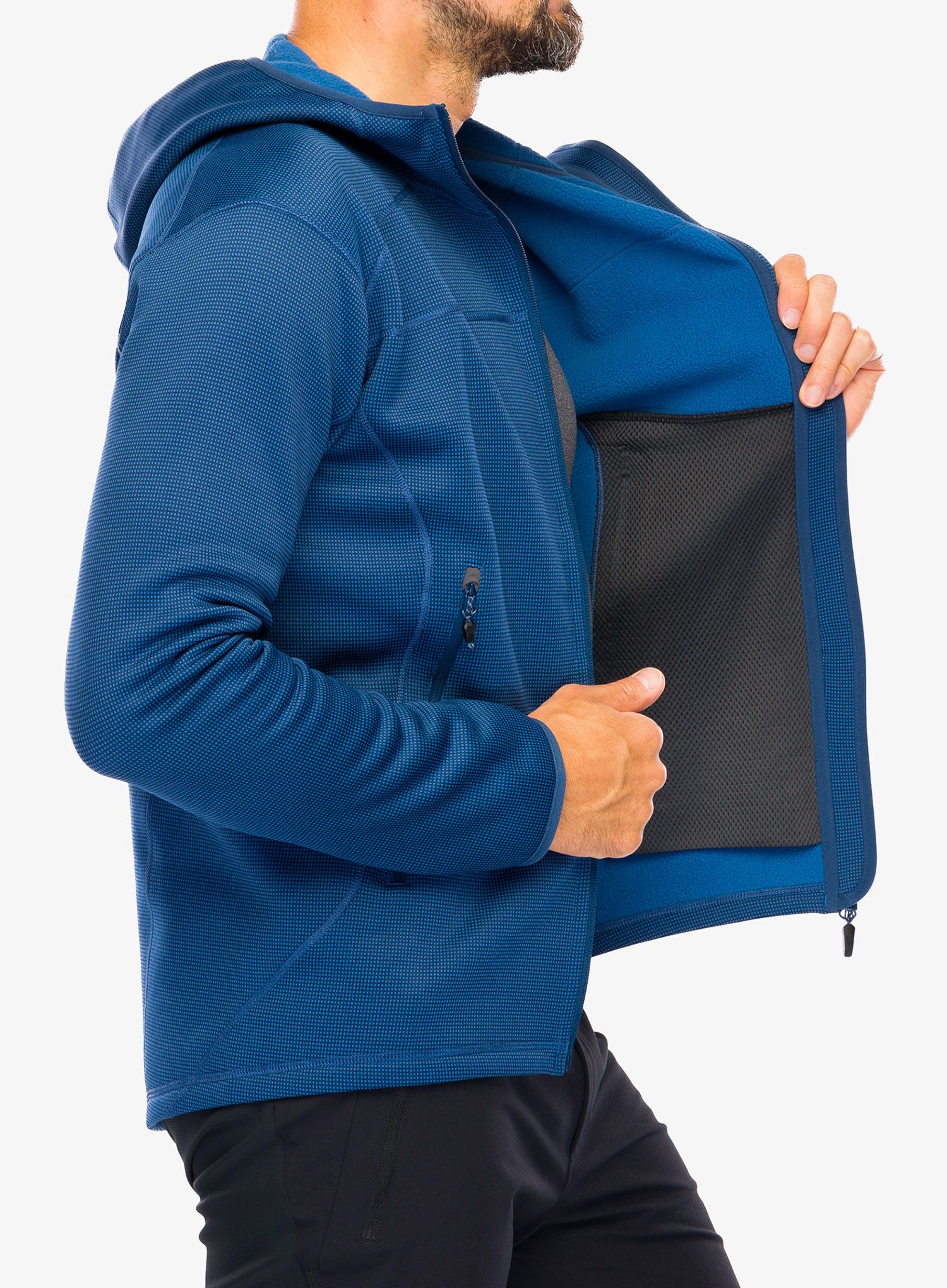 Куртка флісова Berghaus Pravitale MTN 2.0 Hooded Jacket - murky marine/hale navy