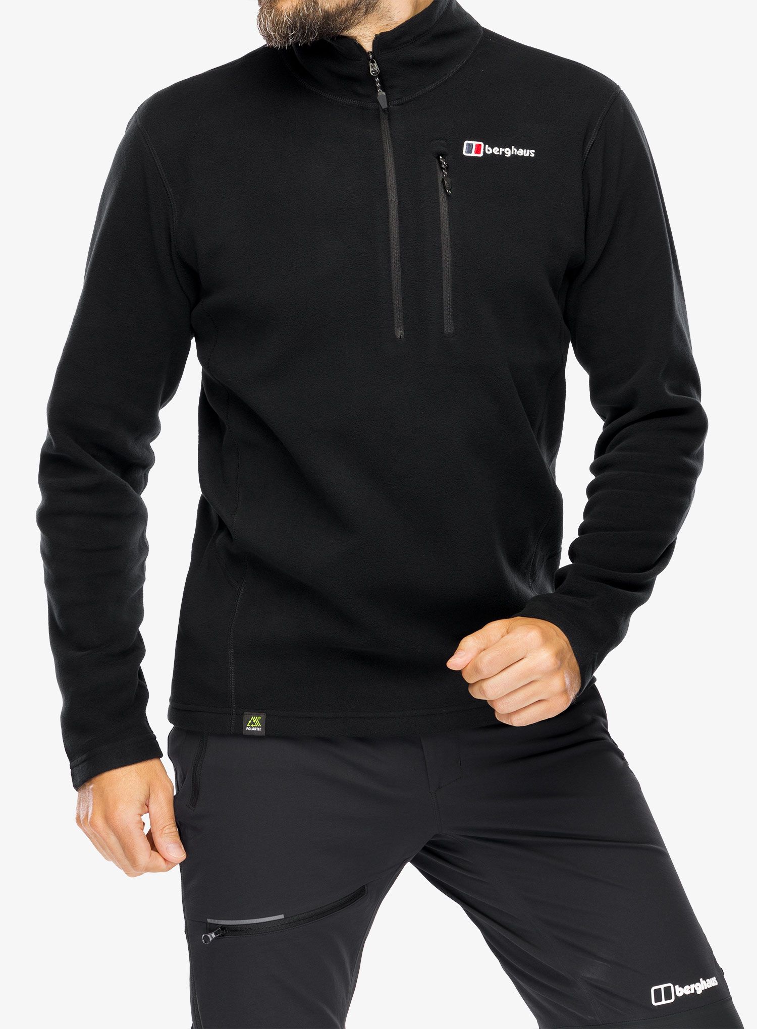 Кофта флісова Berghaus Prism Micro PT HZ - black/black