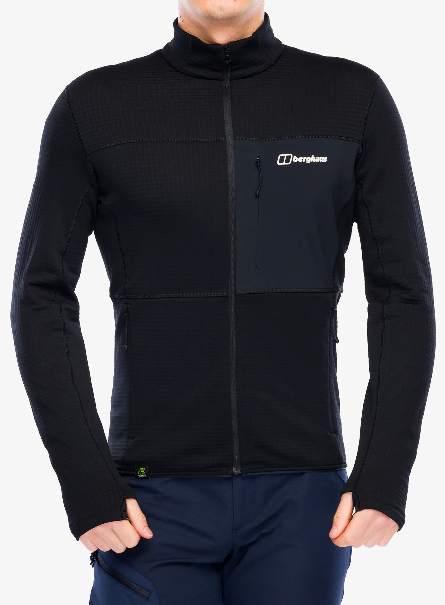 Кофта флісова Berghaus Ridge-Hiker Jacket - black/black