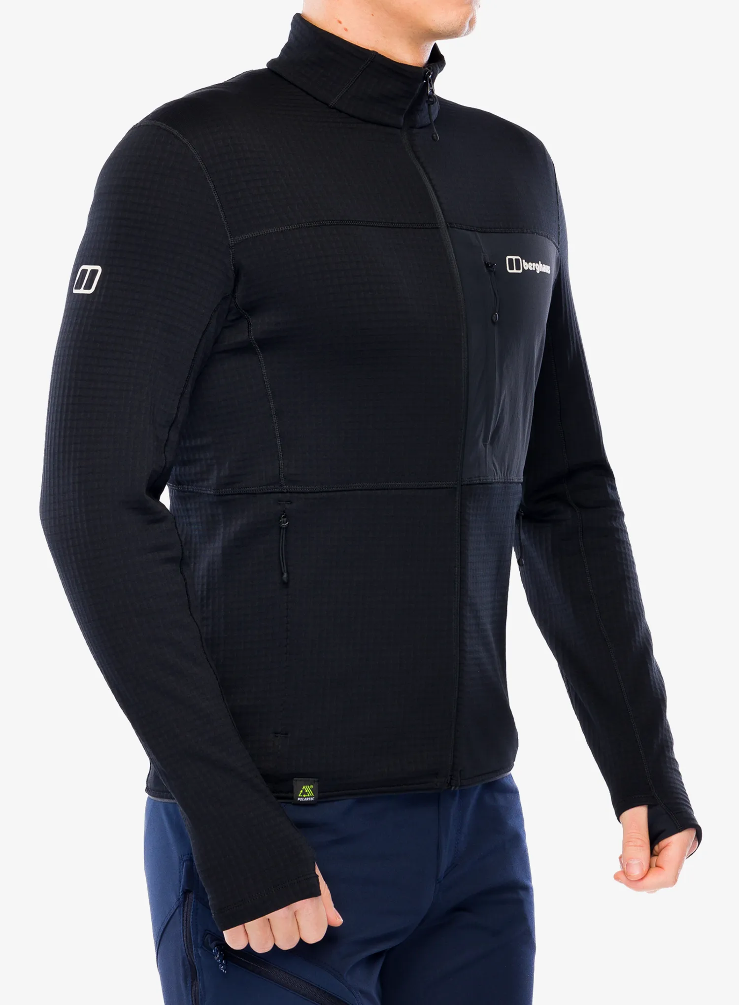 Кофта флісова Berghaus Ridge-Hiker Jacket - black/black