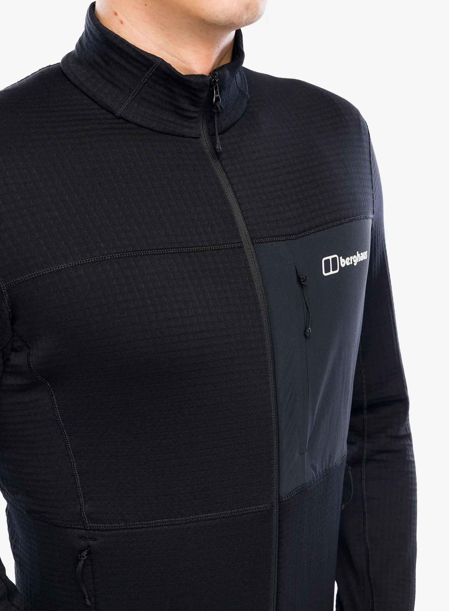 Кофта флісова Berghaus Ridge-Hiker Jacket - black/black