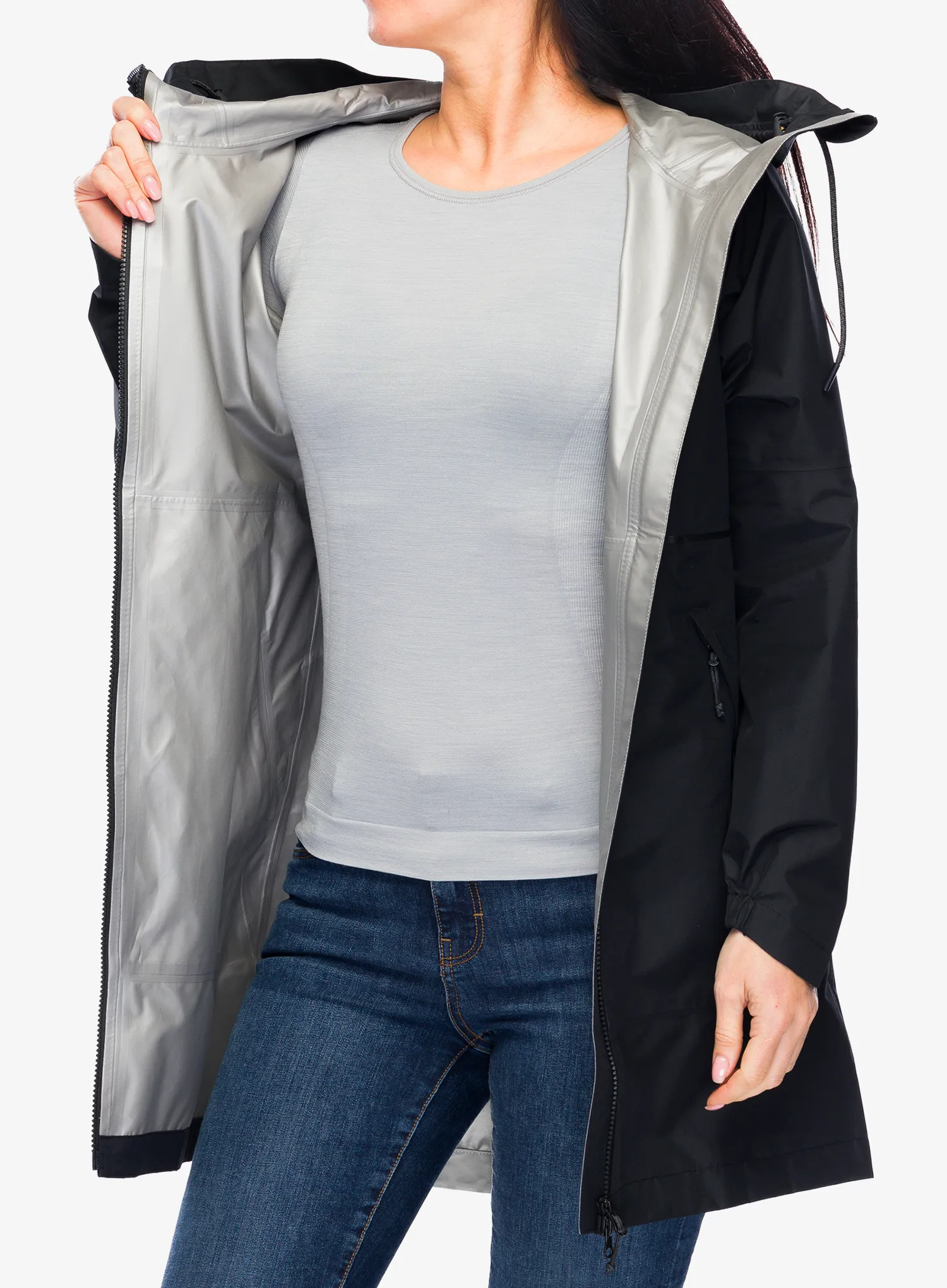 Плащ жіночий Berghaus Rothley - black/black