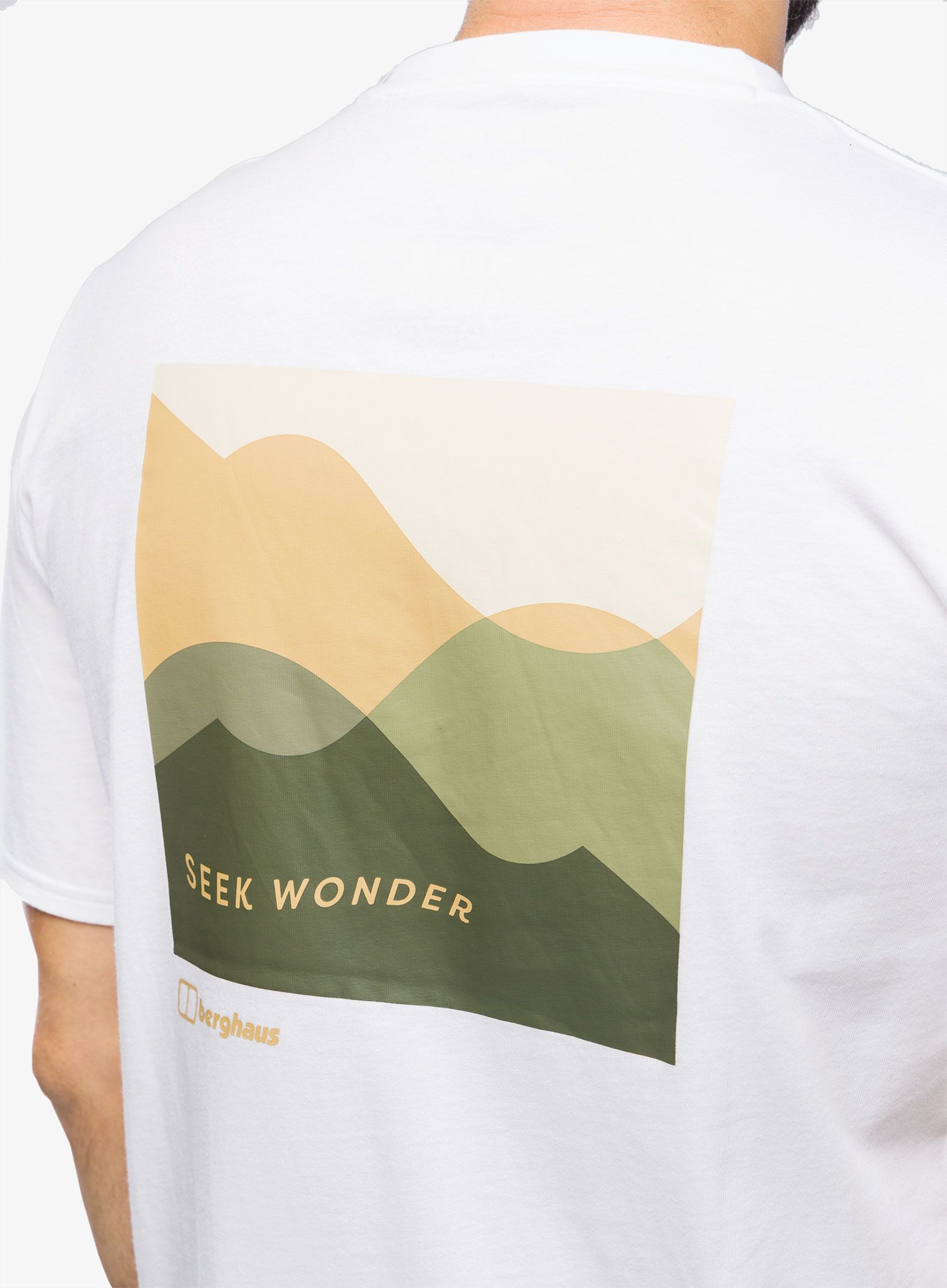 Футболка Berghaus Seek Wonder Silhouette SS Tee - pure white