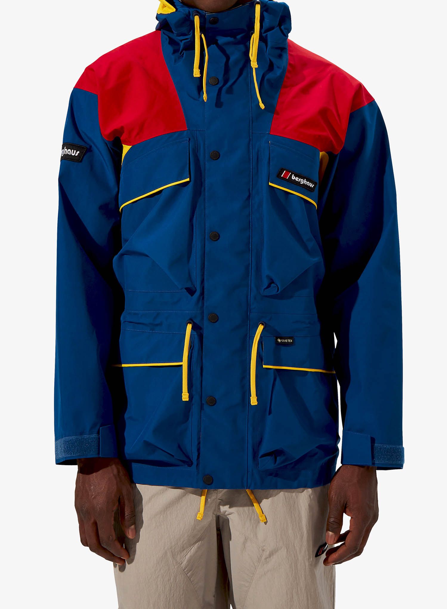 Куртка GORE-TEX Berghaus Trango GTX Jacket - limoges/haute red/amber