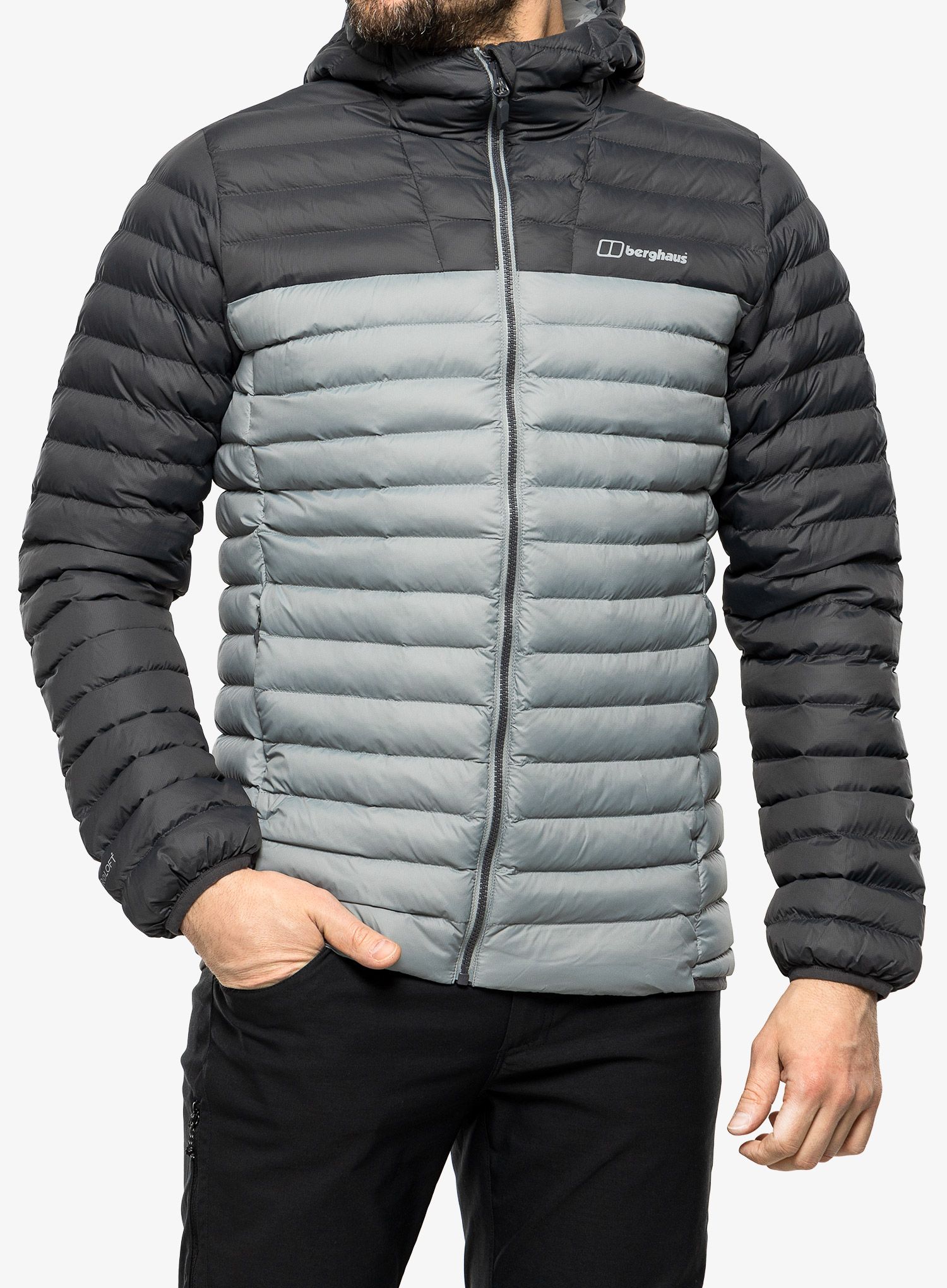 Куртка утеплена Berghaus Vaskye Jacket - monument/grey
