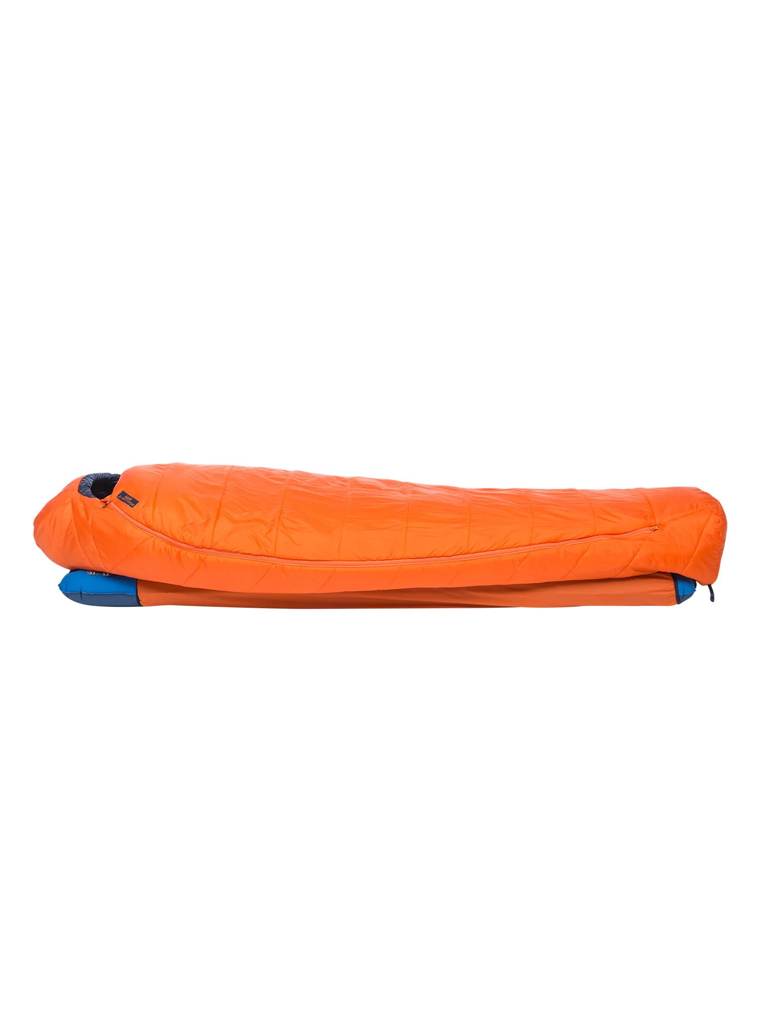 Спальний мішок синтетичний Big Agnes Lost Dog 15 (183 cm) Regular Left - orange/navy