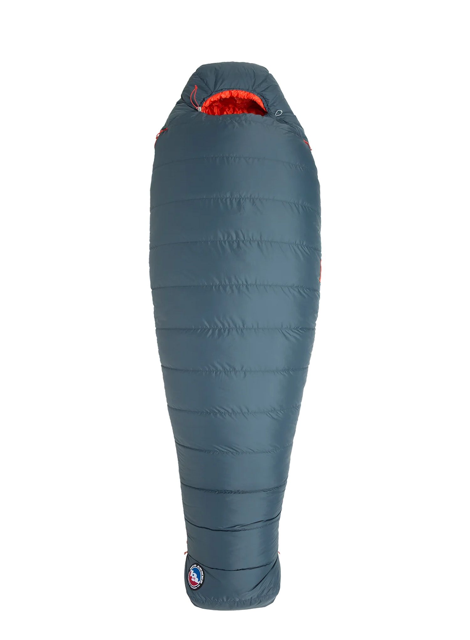 Спальний мішок пуховий Big Agnes Torchlight 20 (183 cm) Regular Left - slate/orange