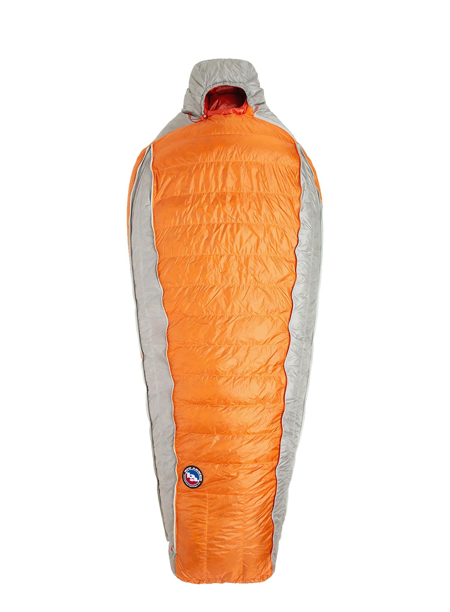 Спальний мішок пуховий Big Agnes Torchlight Ul 30 (183 cm) Regular Left - orange/gray