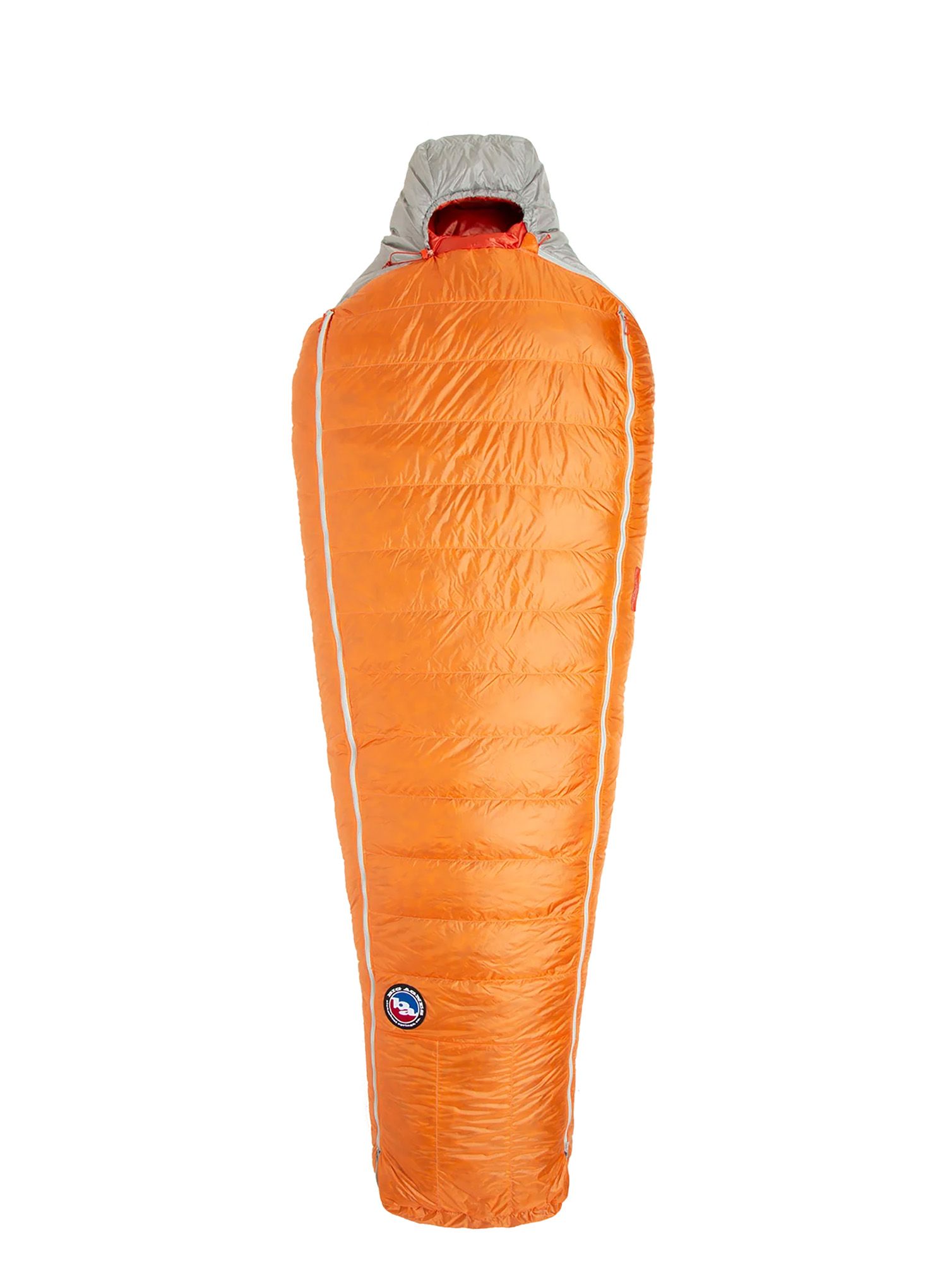 Спальний мішок пуховий Big Agnes Torchlight Ul 30 (183 cm) Regular Left - orange/gray