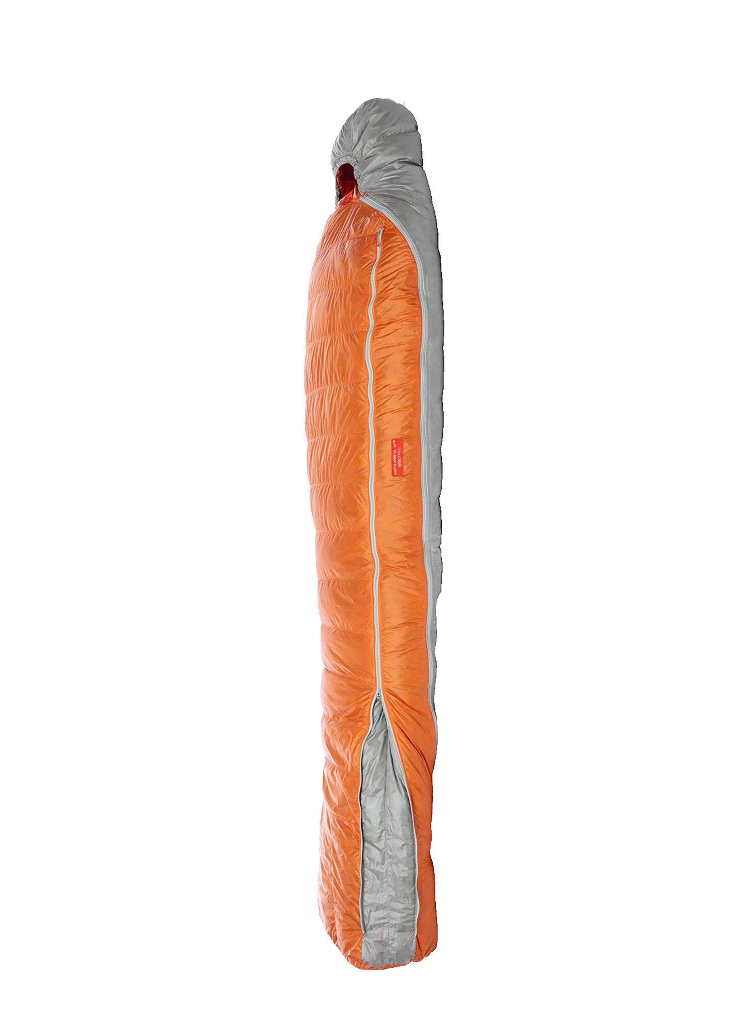 Спальний мішок пуховий Big Agnes Torchlight Ul 30 (183 cm) Regular Left - orange/gray