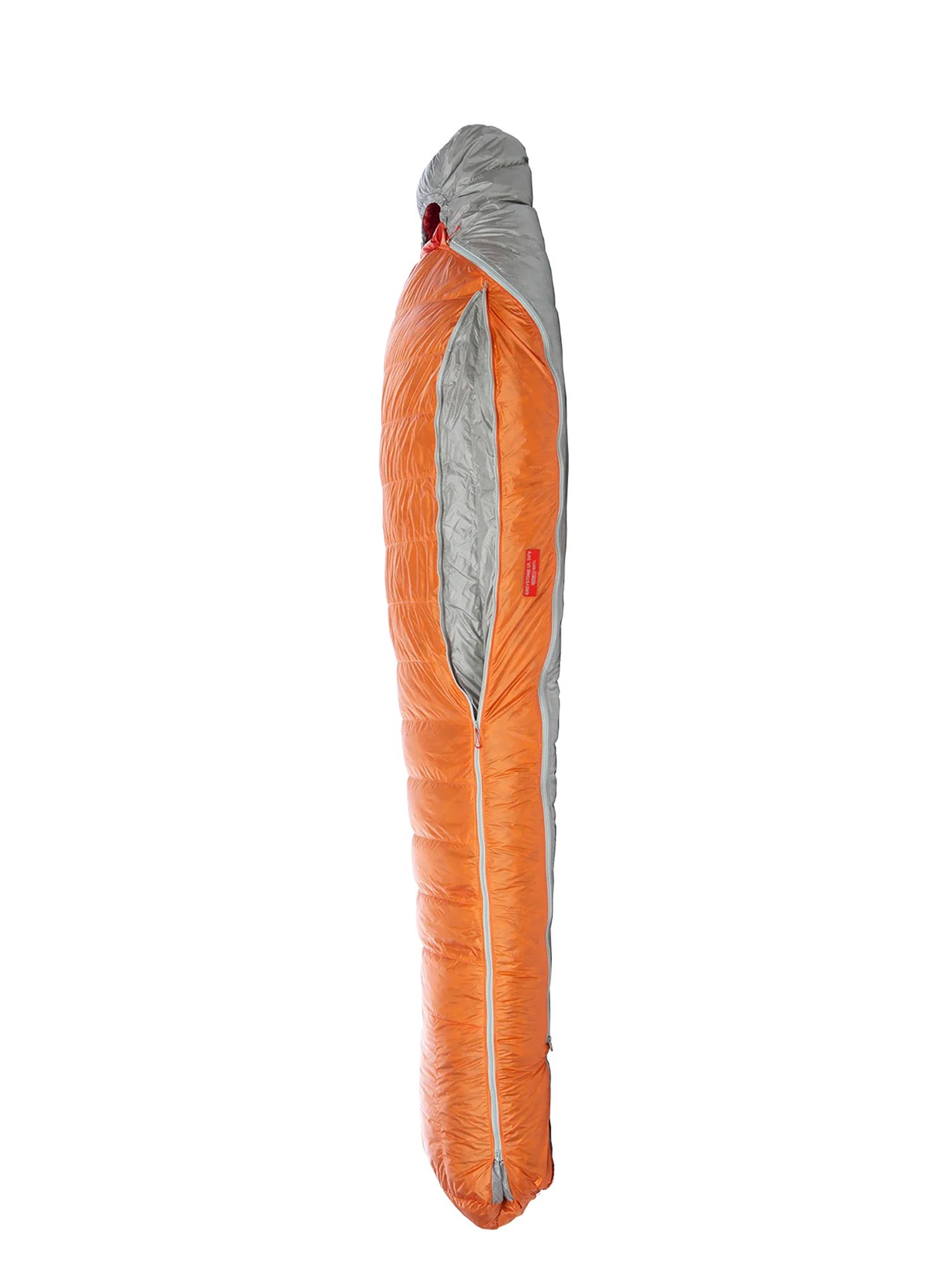 Спальний мішок пуховий Big Agnes Torchlight Ul 30 (183 cm) Regular Left - orange/gray