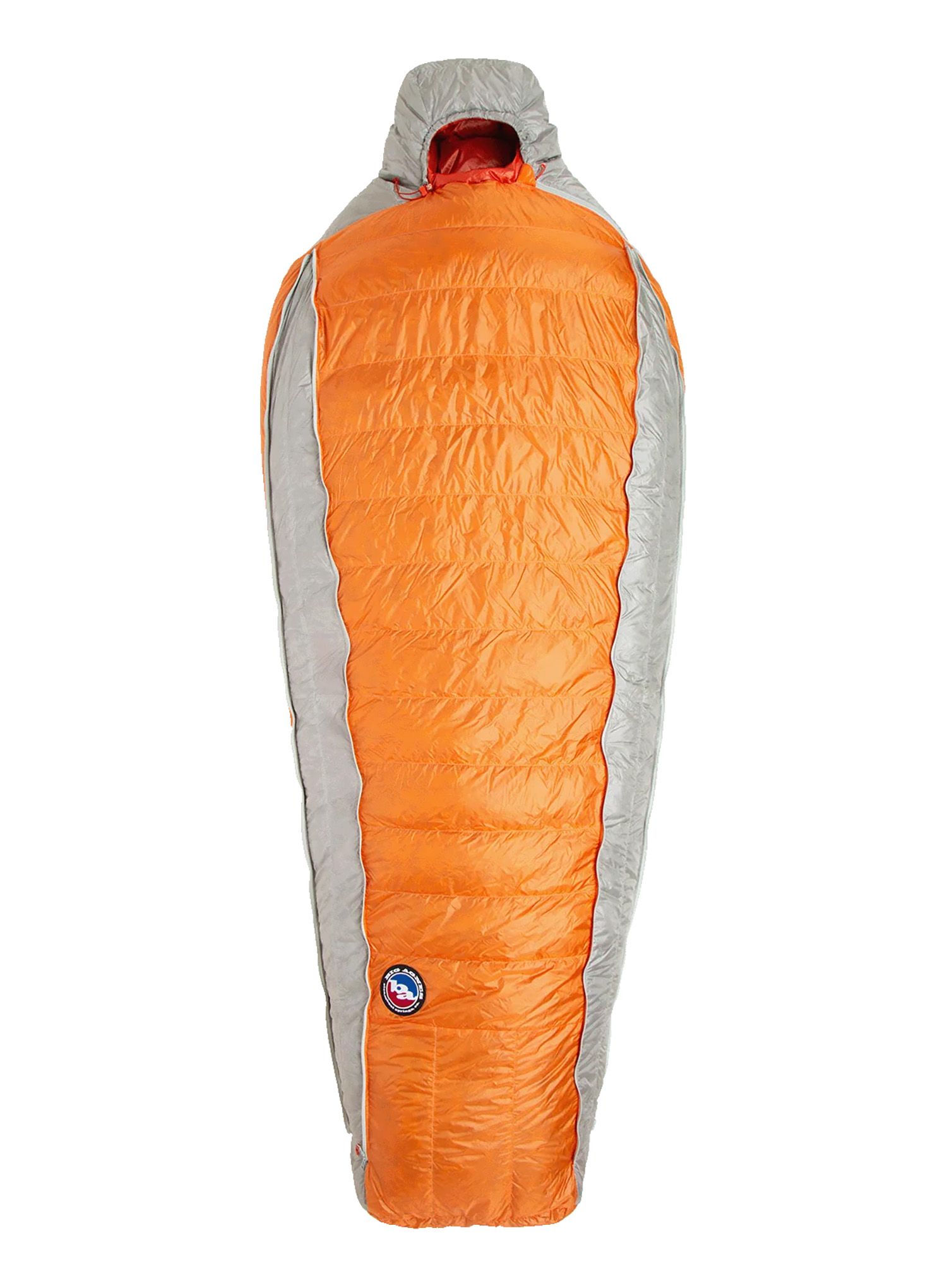 Спальний мішок пуховий Big Agnes Torchlight Ul 30 (198 cm) Long Left - orange/gray