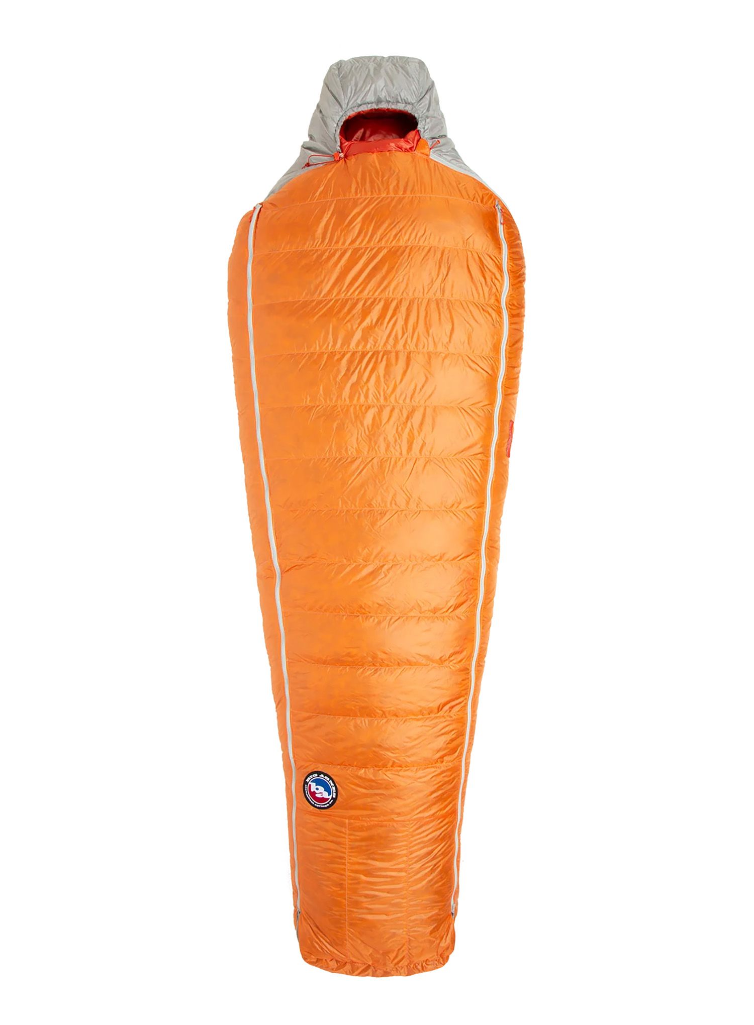 Спальний мішок пуховий Big Agnes Torchlight Ul 30 (198 cm) Long Left - orange/gray