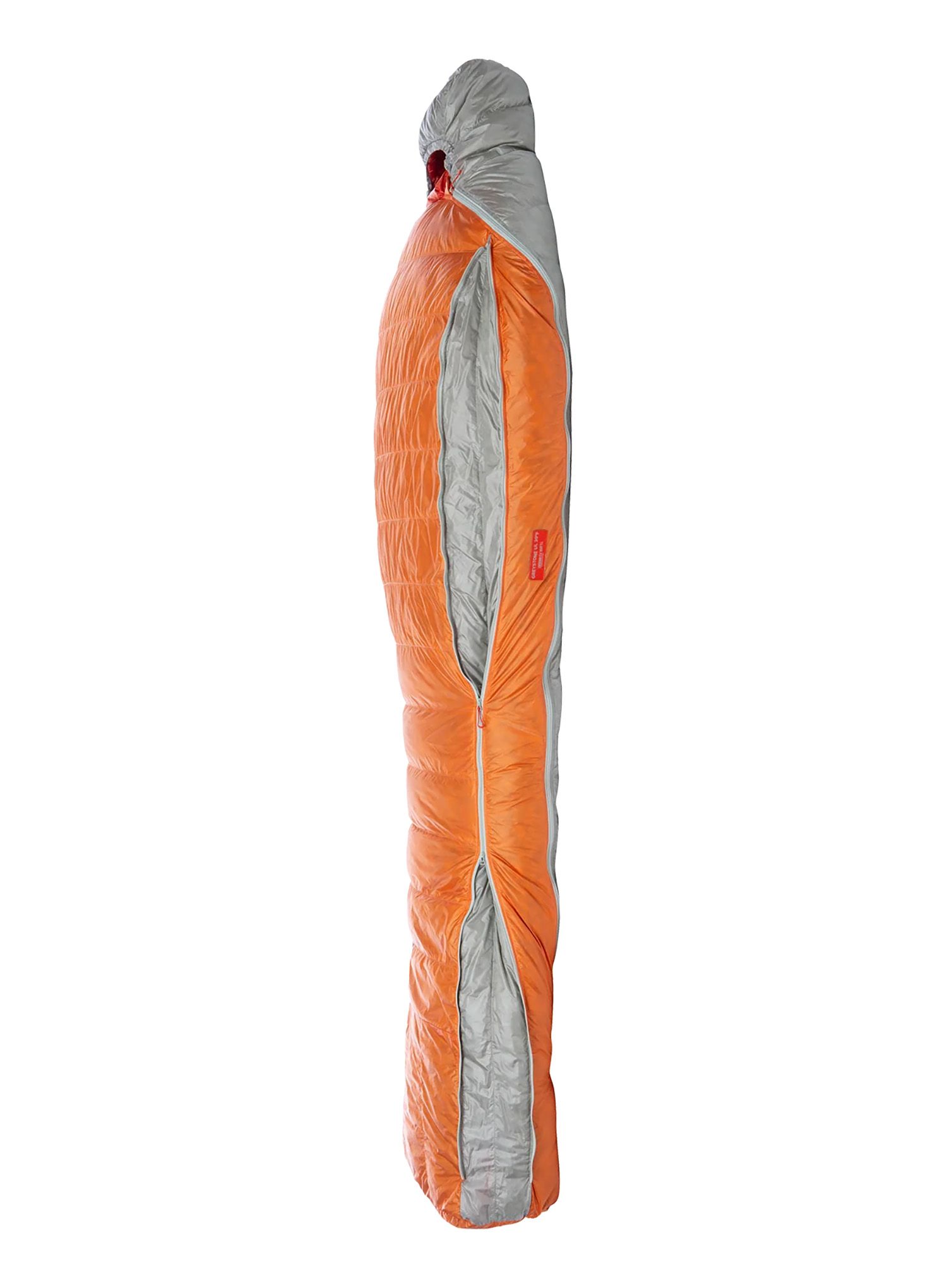 Спальний мішок пуховий Big Agnes Torchlight Ul 30 (198 cm) Long Left - orange/gray