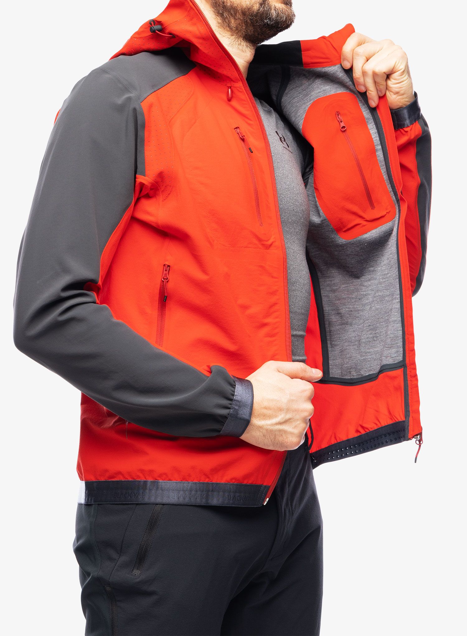 Куртка softshell BlackYak Modicana Jacket - fiery red