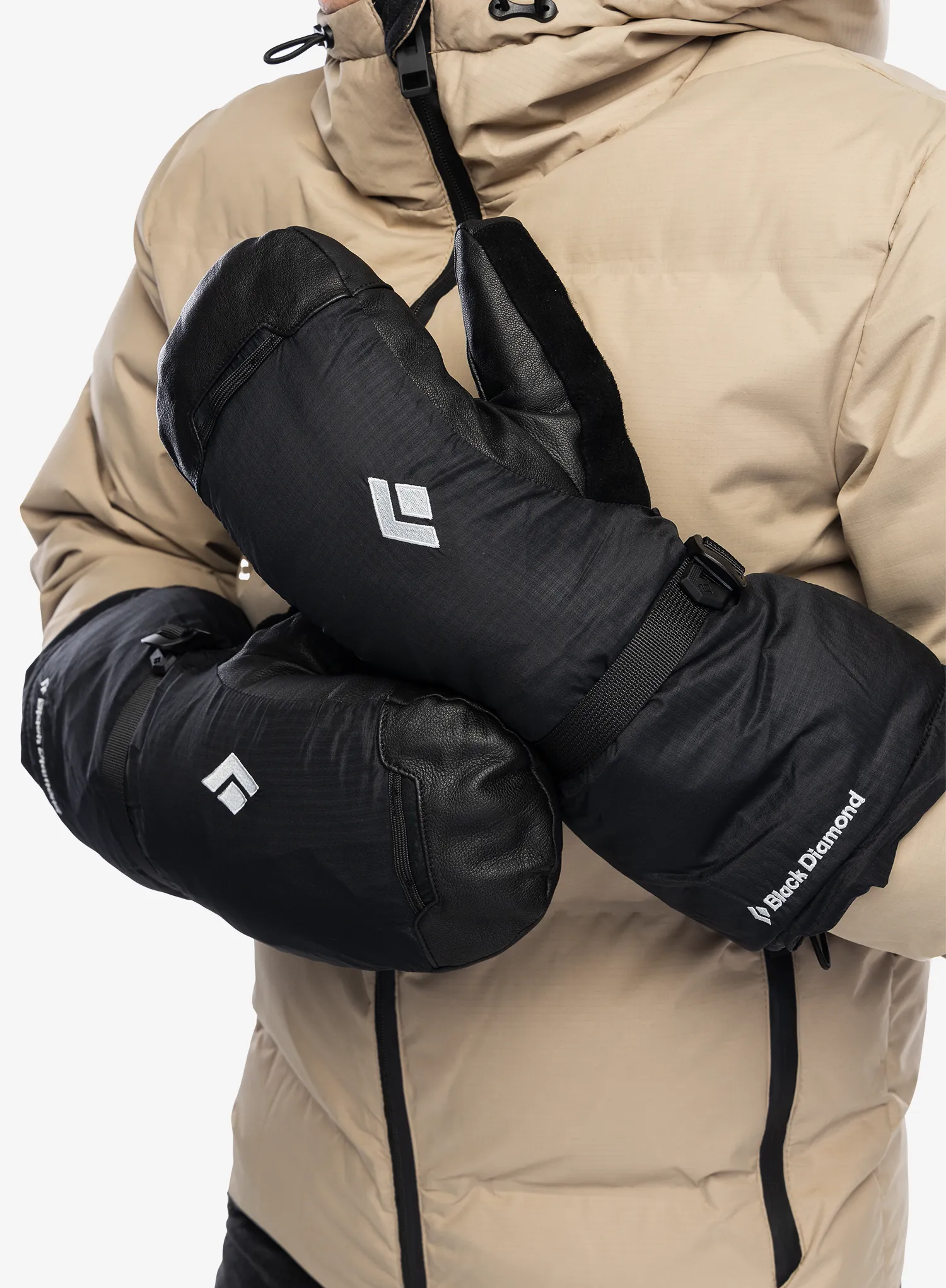 Рукавички Black Diamond Absolute Mitts - black/black