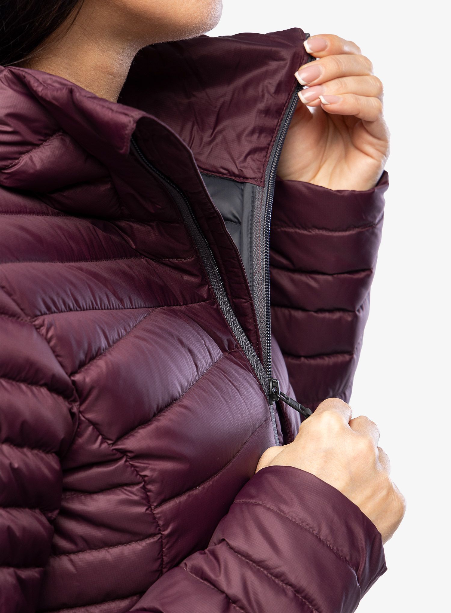 Куртка жіноча Black Diamond Access Down Hoody - bordeaux