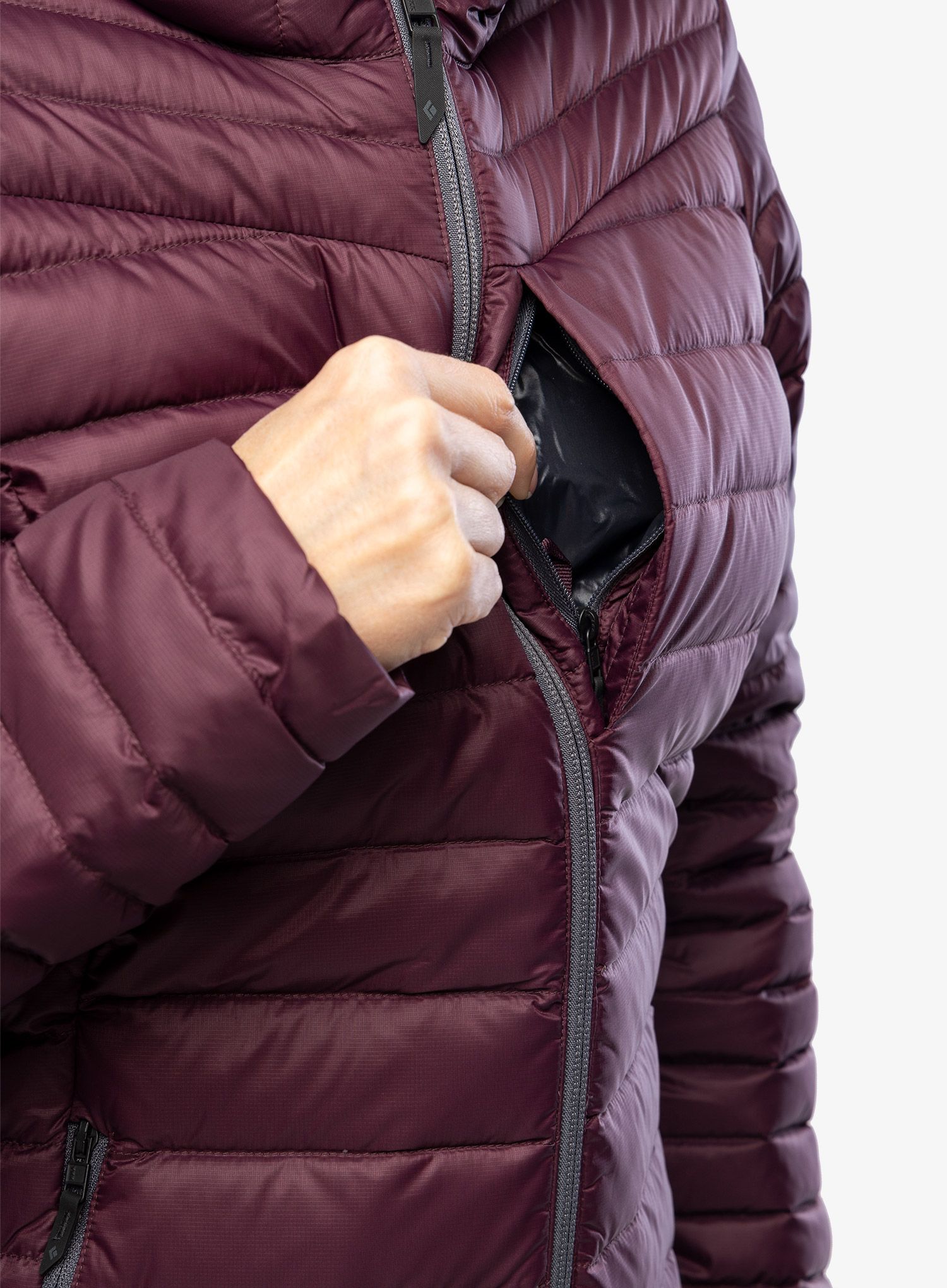 Куртка жіноча Black Diamond Access Down Hoody - bordeaux