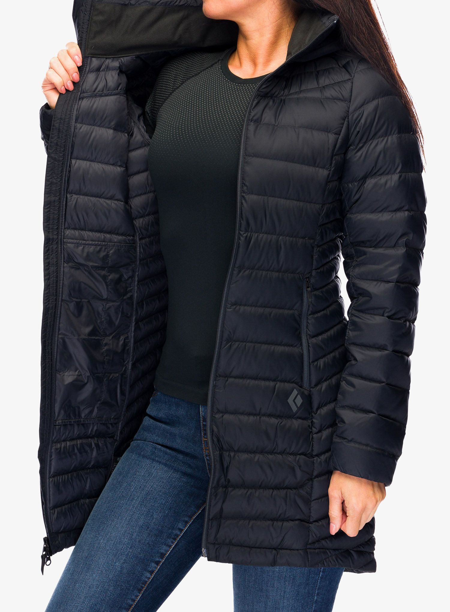 Плащ жіночий Black Diamond Access Full Length Down Parka - black