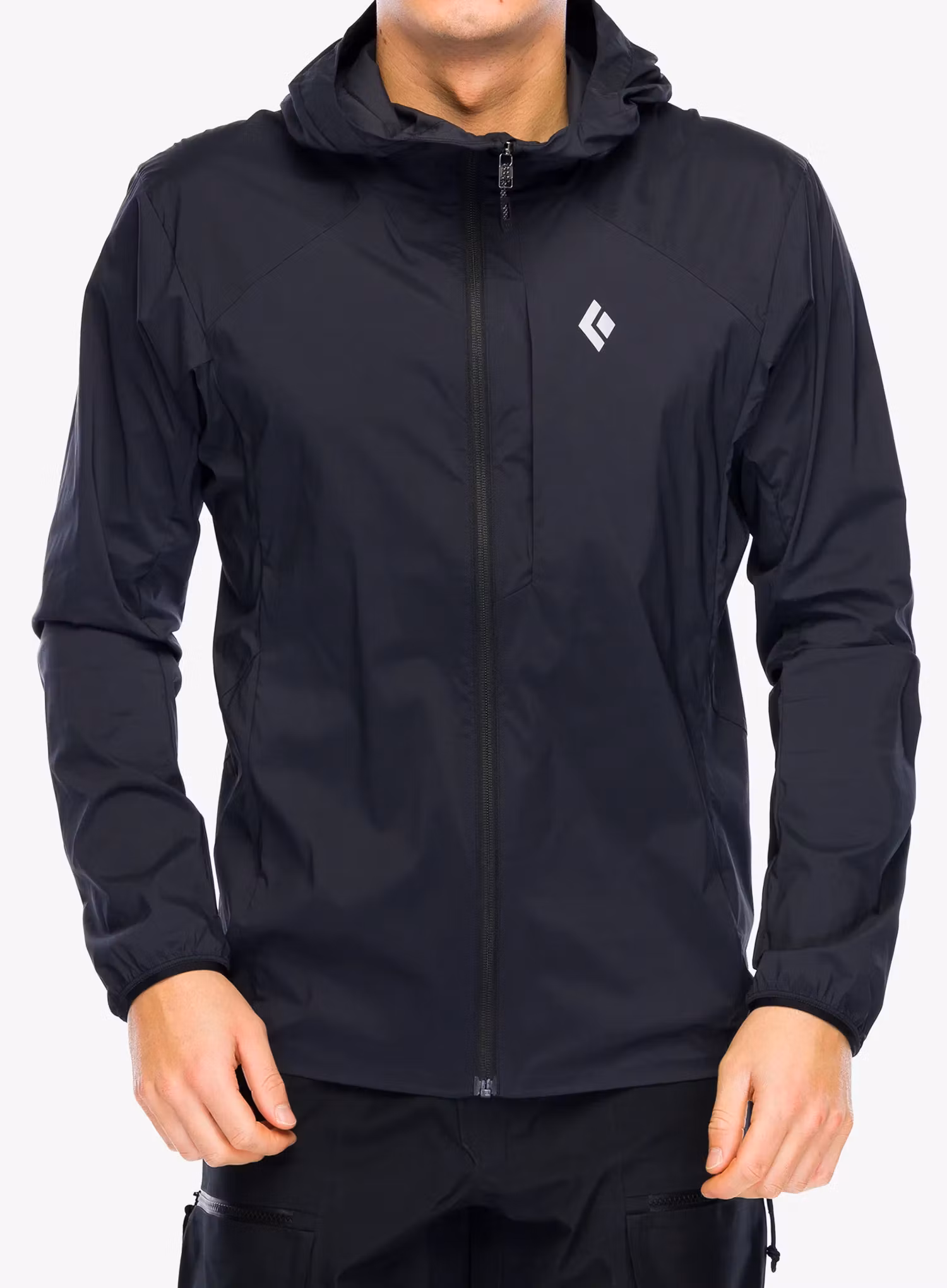 Куртка softshell Black Diamond Alpine Start Hoody - black/black