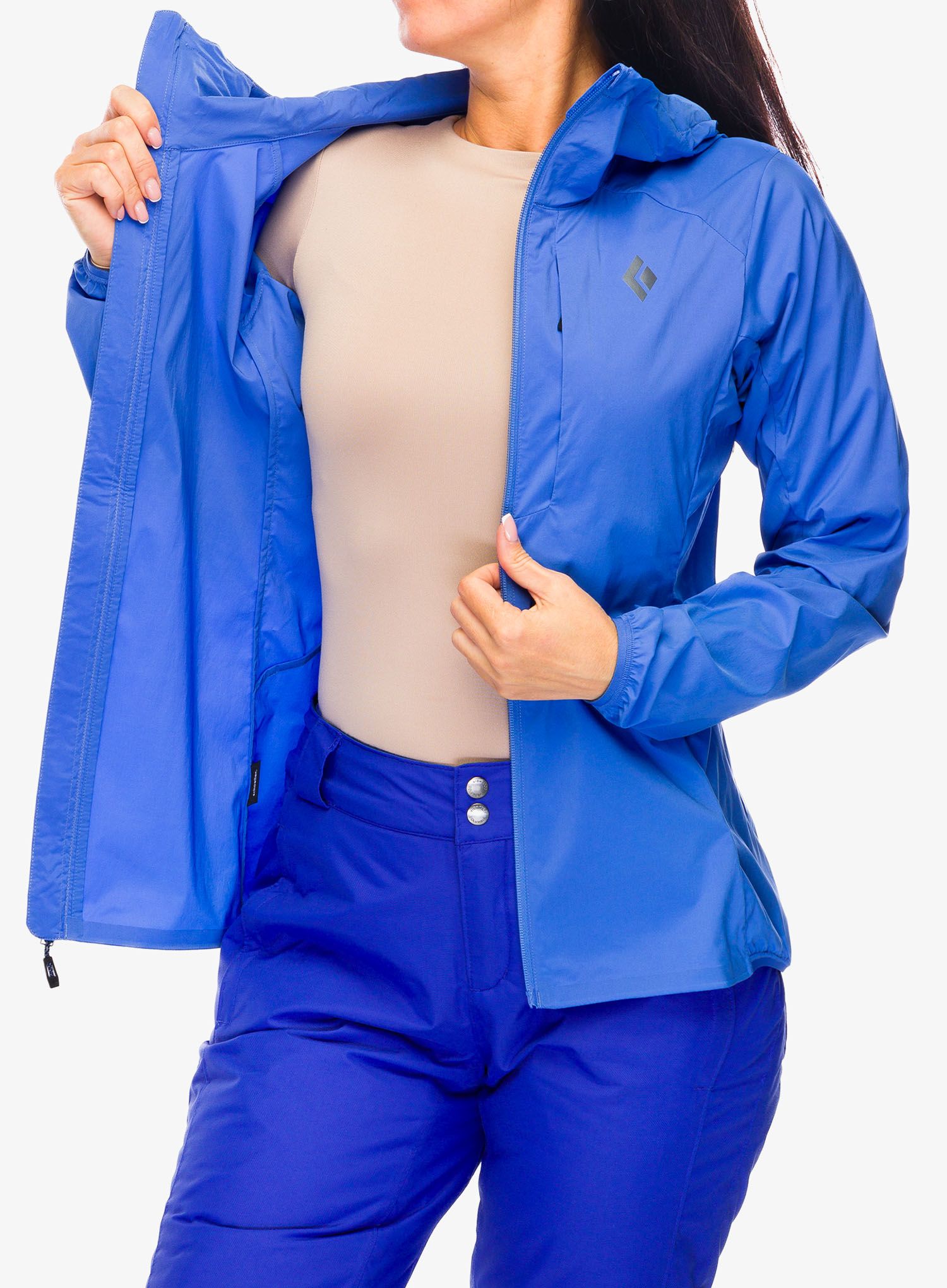 Куртка softshell жіноча Black Diamond Alpine Start Hoody - clean blue