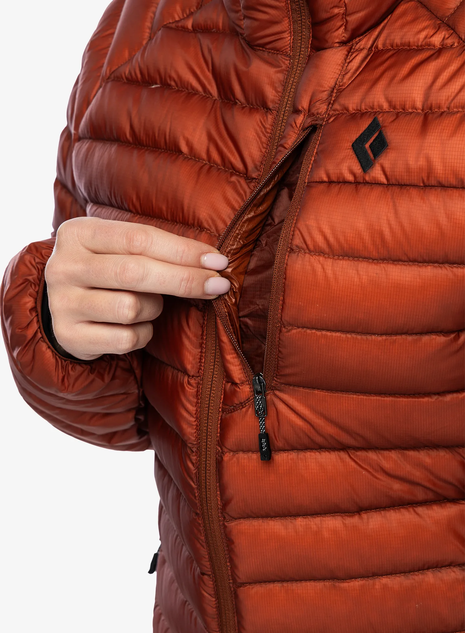 Пуховик жіноча Black Diamond Approach Down Hoody - burnt sienna