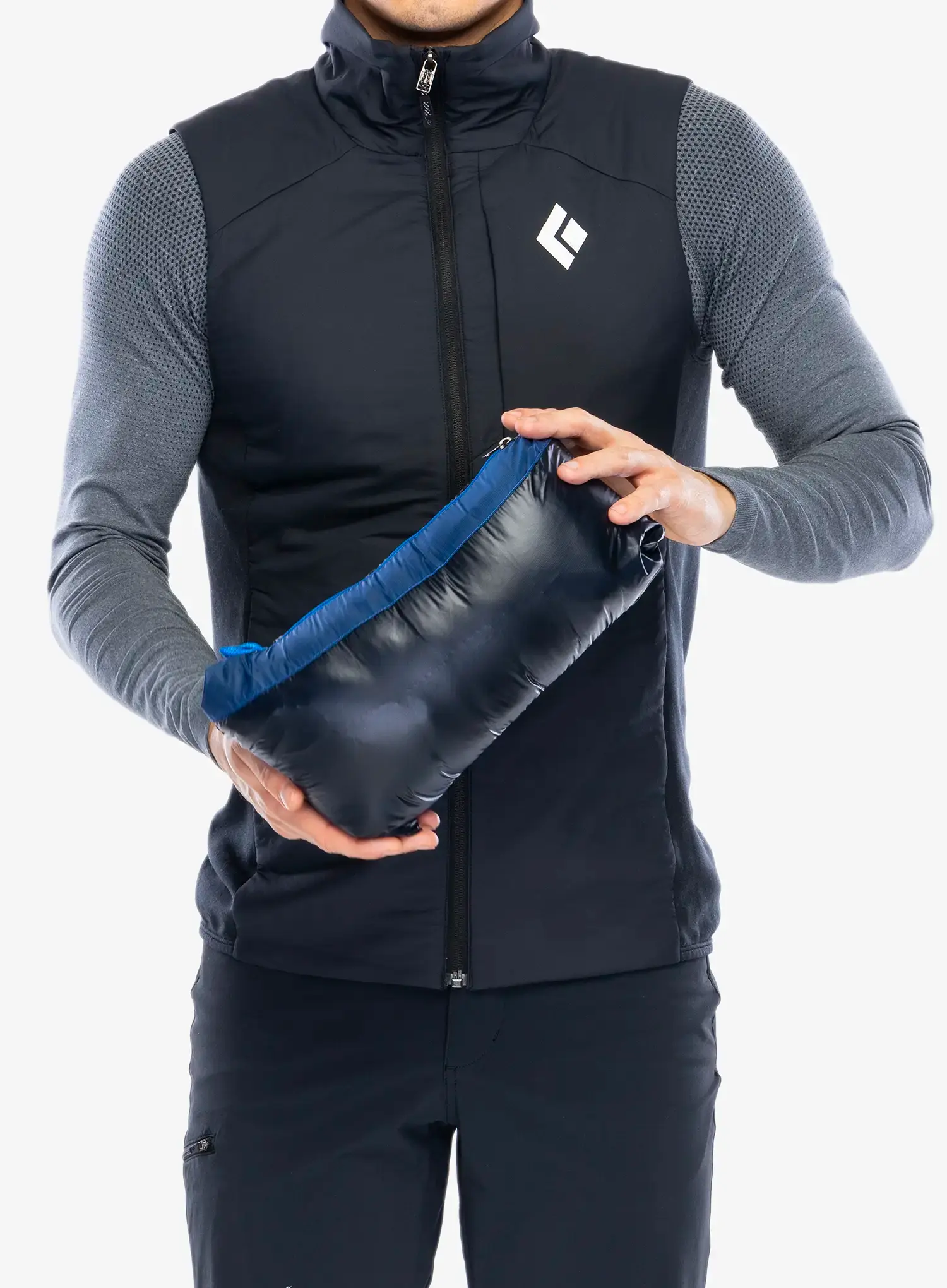 Пуховик Black Diamond Approach Down Hoody - drifter blue