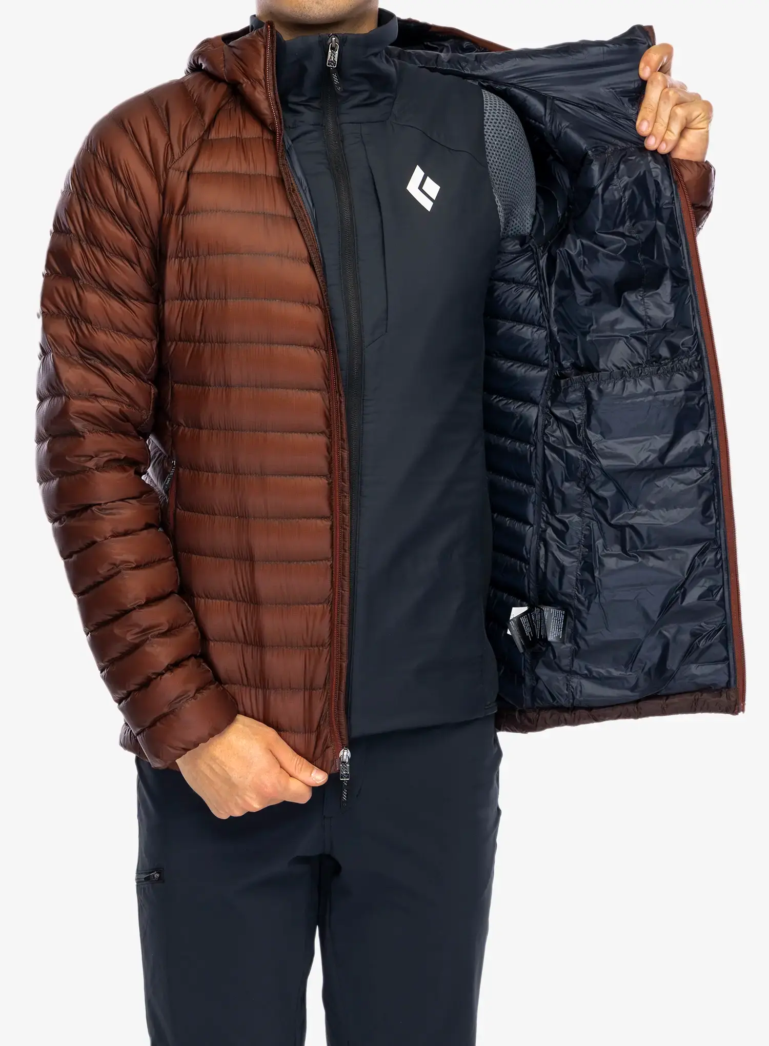 Пуховик Black Diamond Approach Down Hoody - iron red