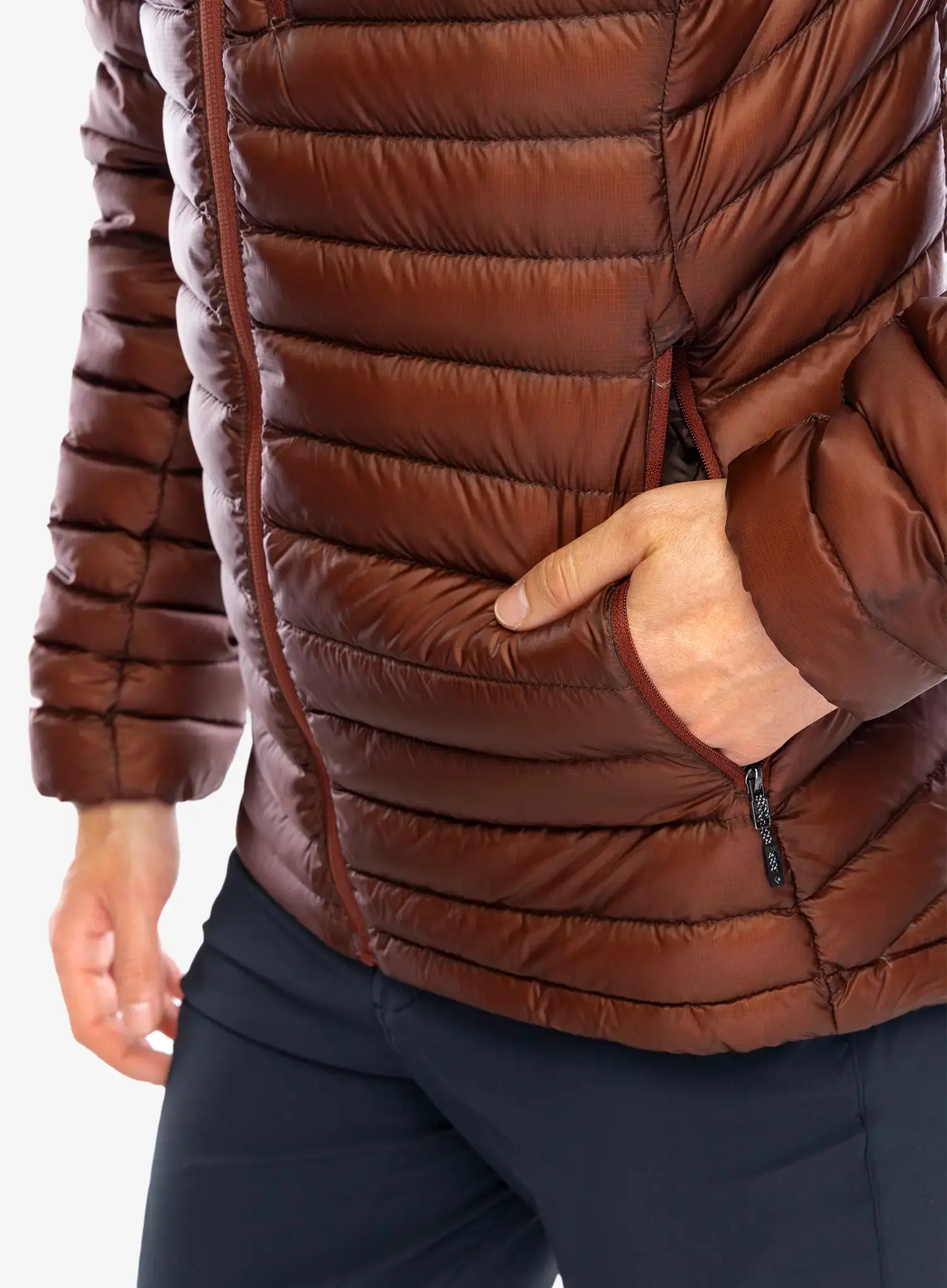 Пуховик Black Diamond Approach Down Hoody - iron red