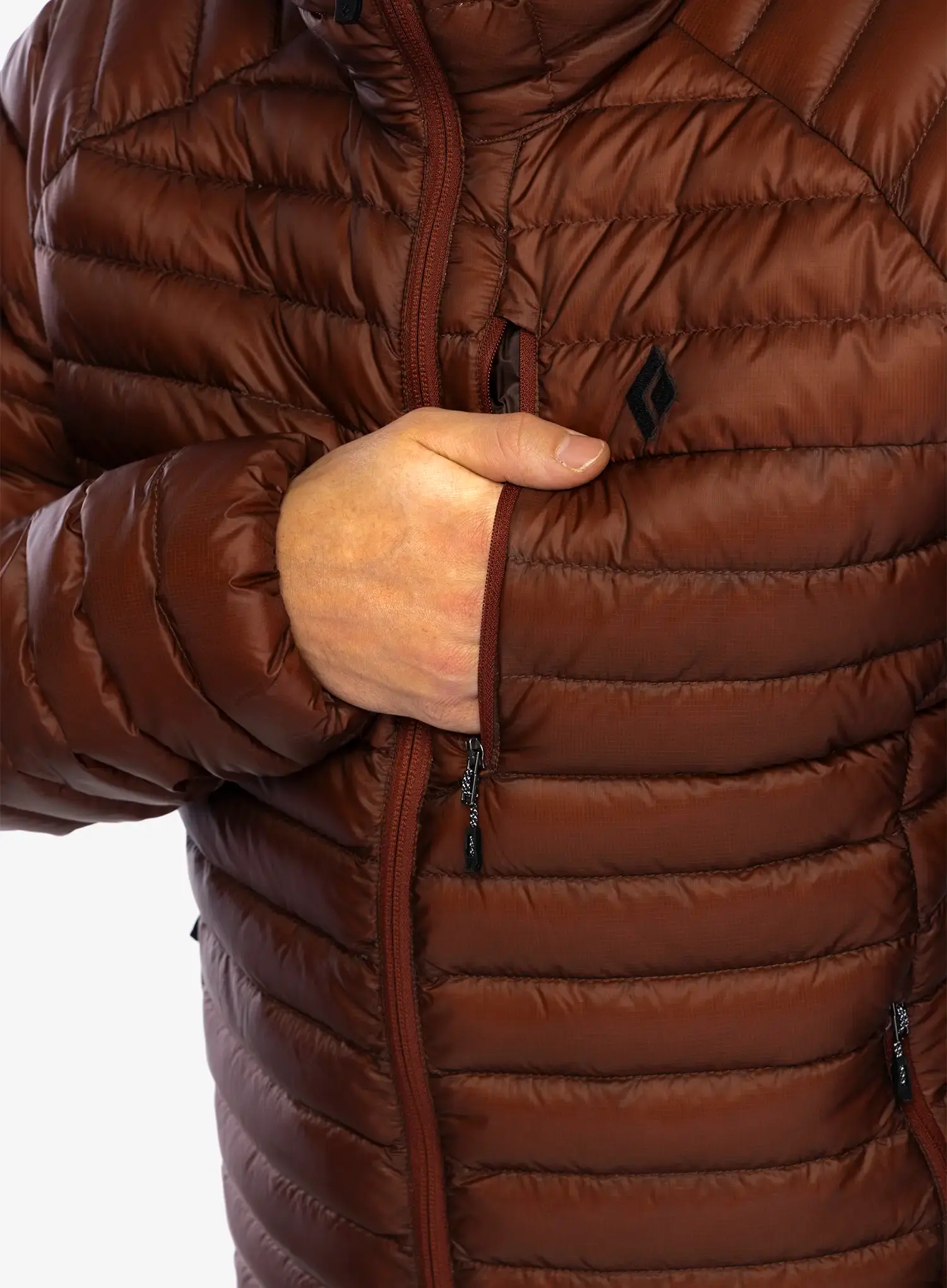 Пуховик Black Diamond Approach Down Hoody - iron red