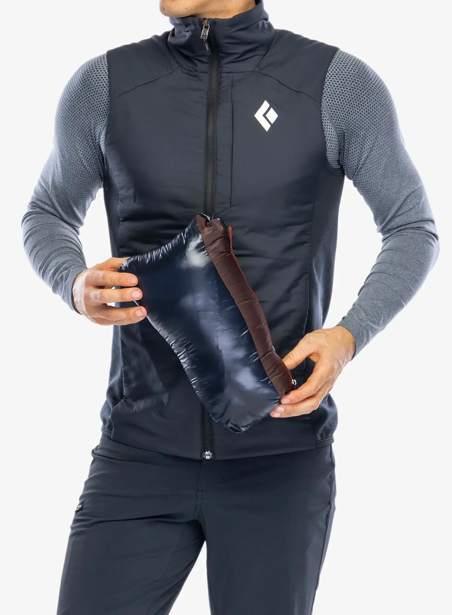 Пуховик Black Diamond Approach Down Hoody - iron red