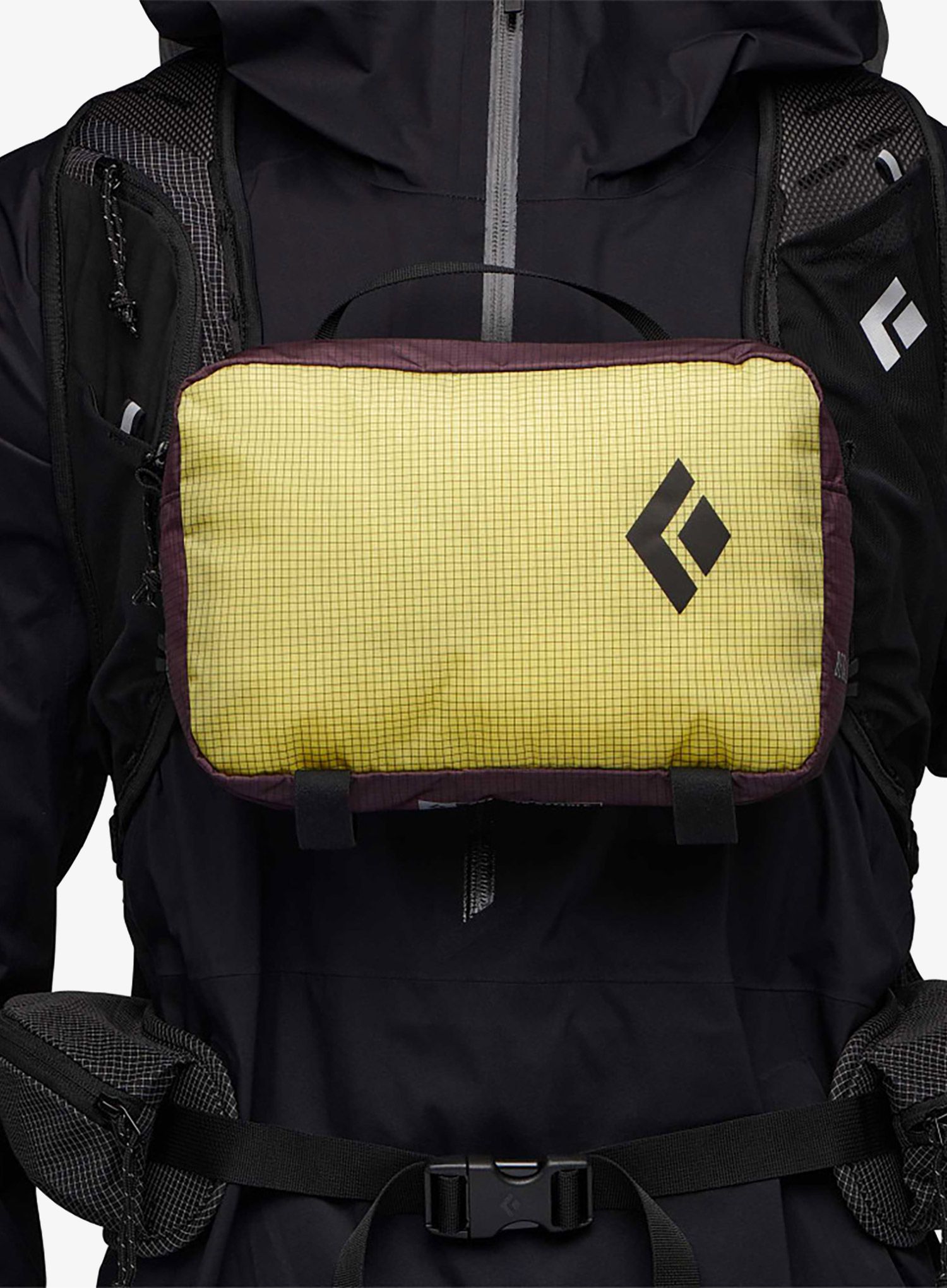Кишеня для рюкзака Black Diamond Beta Light Pack Satellite Bag - mulberry/sunflare