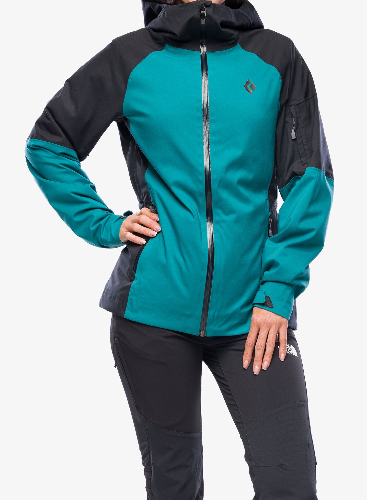Куртка жіноча Black Diamond BoundaryLine Insulated Jacket - sea pine/black