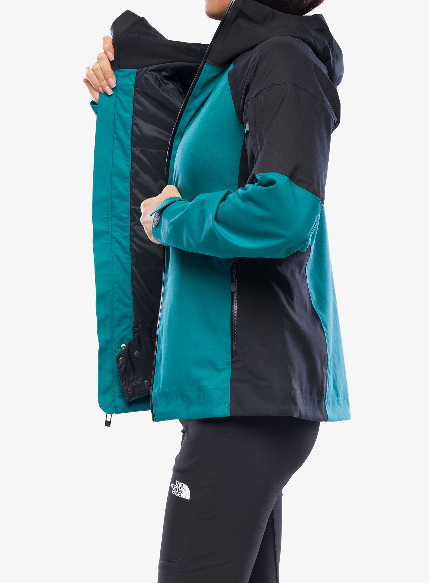 Куртка жіноча Black Diamond BoundaryLine Insulated Jacket - sea pine/black