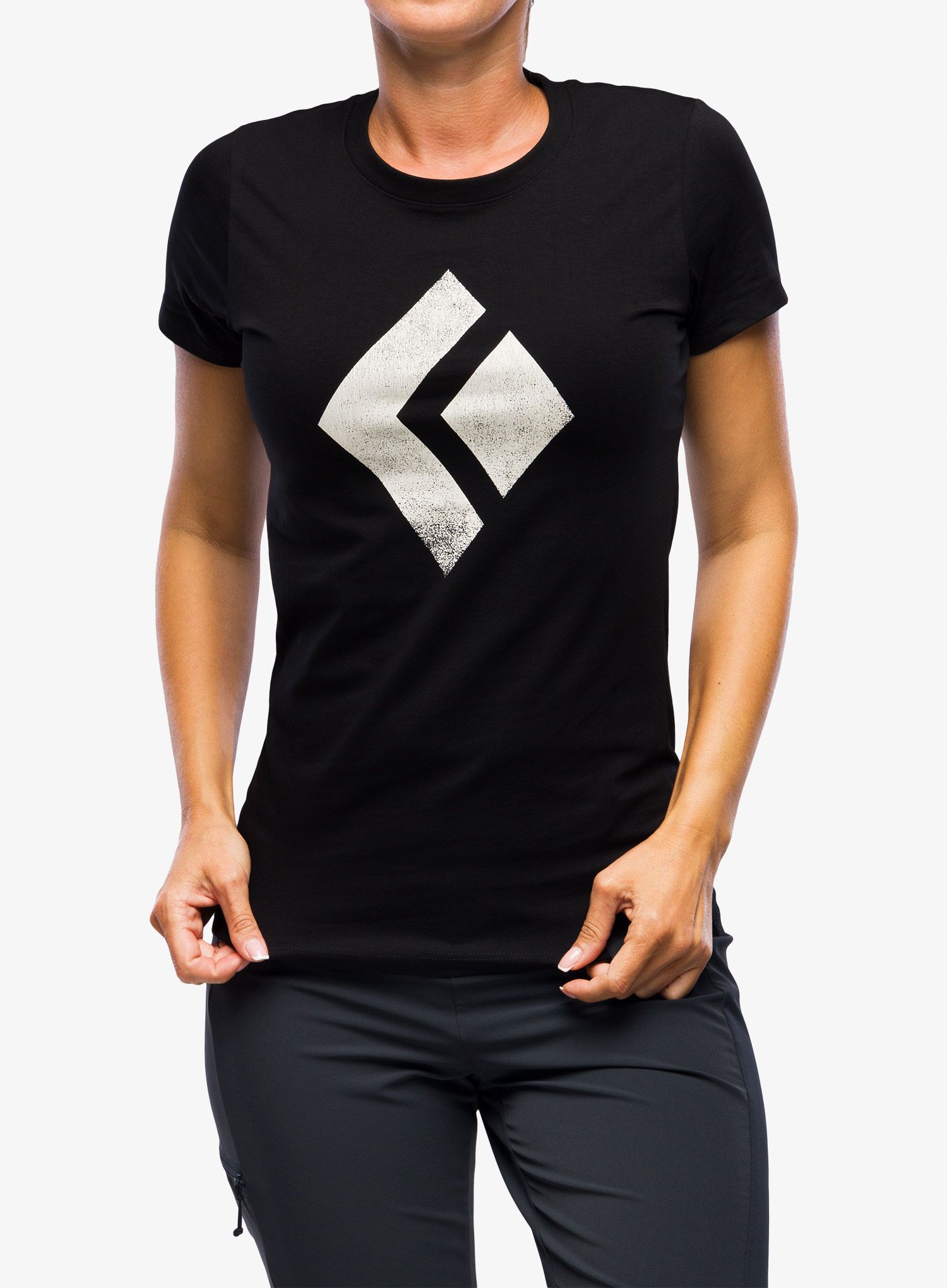 Футболка жіноча Black Diamond Chalked Up Tee S/S - black
