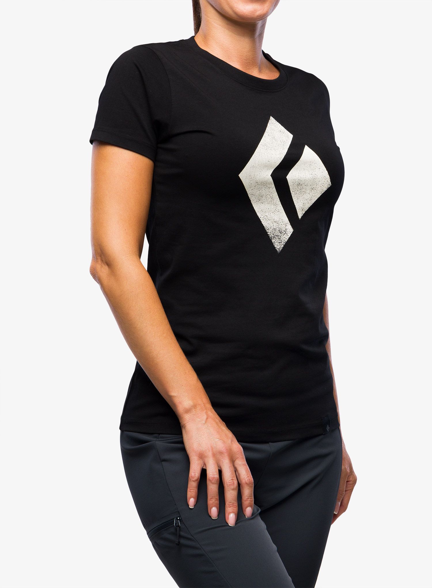 Футболка жіноча Black Diamond Chalked Up Tee S/S - black