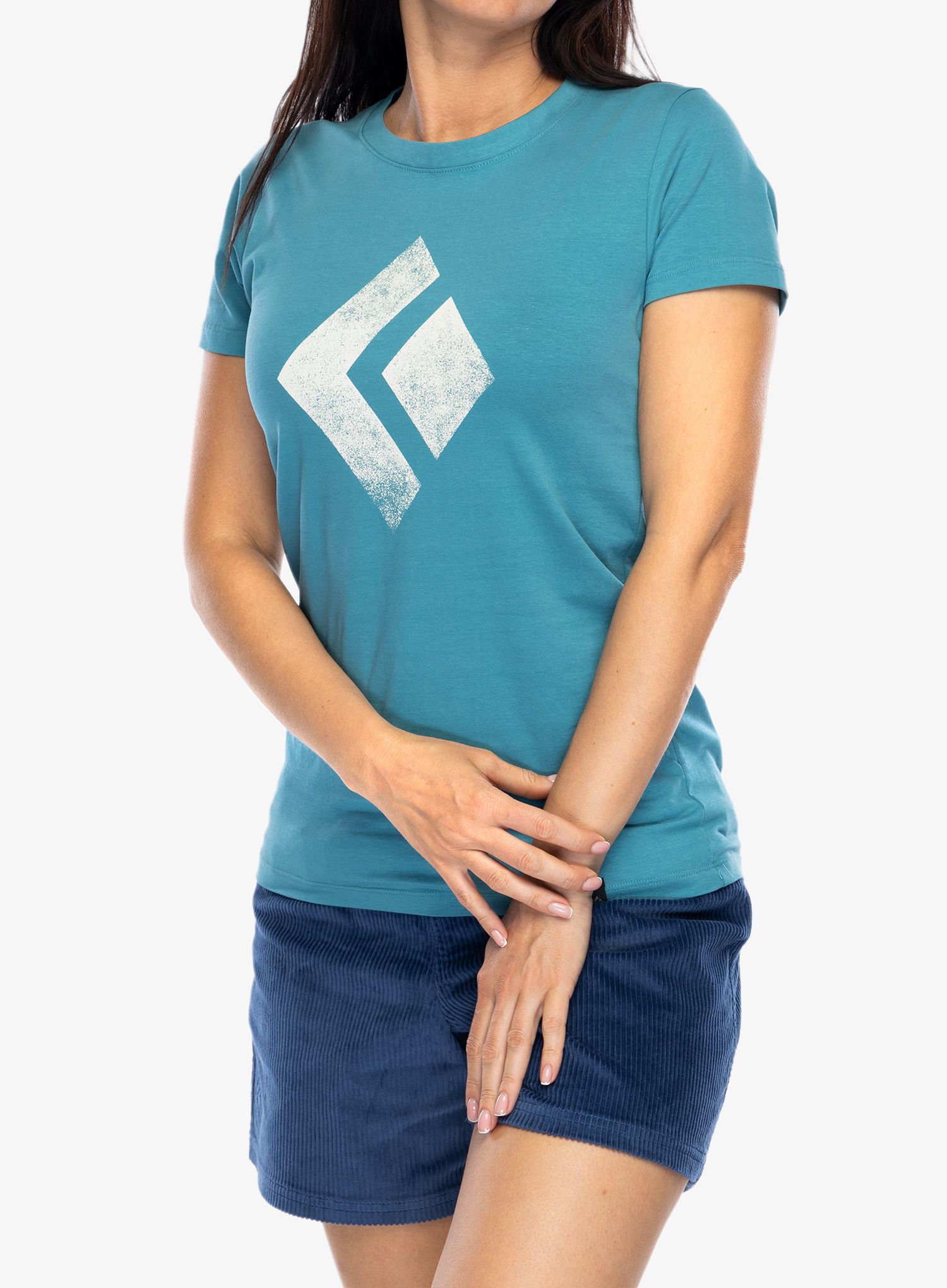 Футболка жіноча Black Diamond Chalked Up Tee S/S - cerulean blue