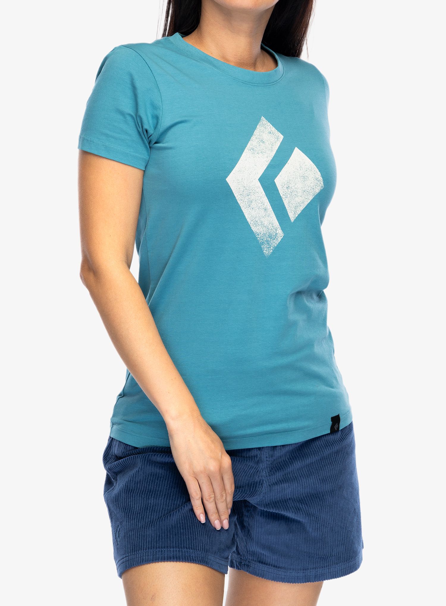 Футболка жіноча Black Diamond Chalked Up Tee S/S - cerulean blue