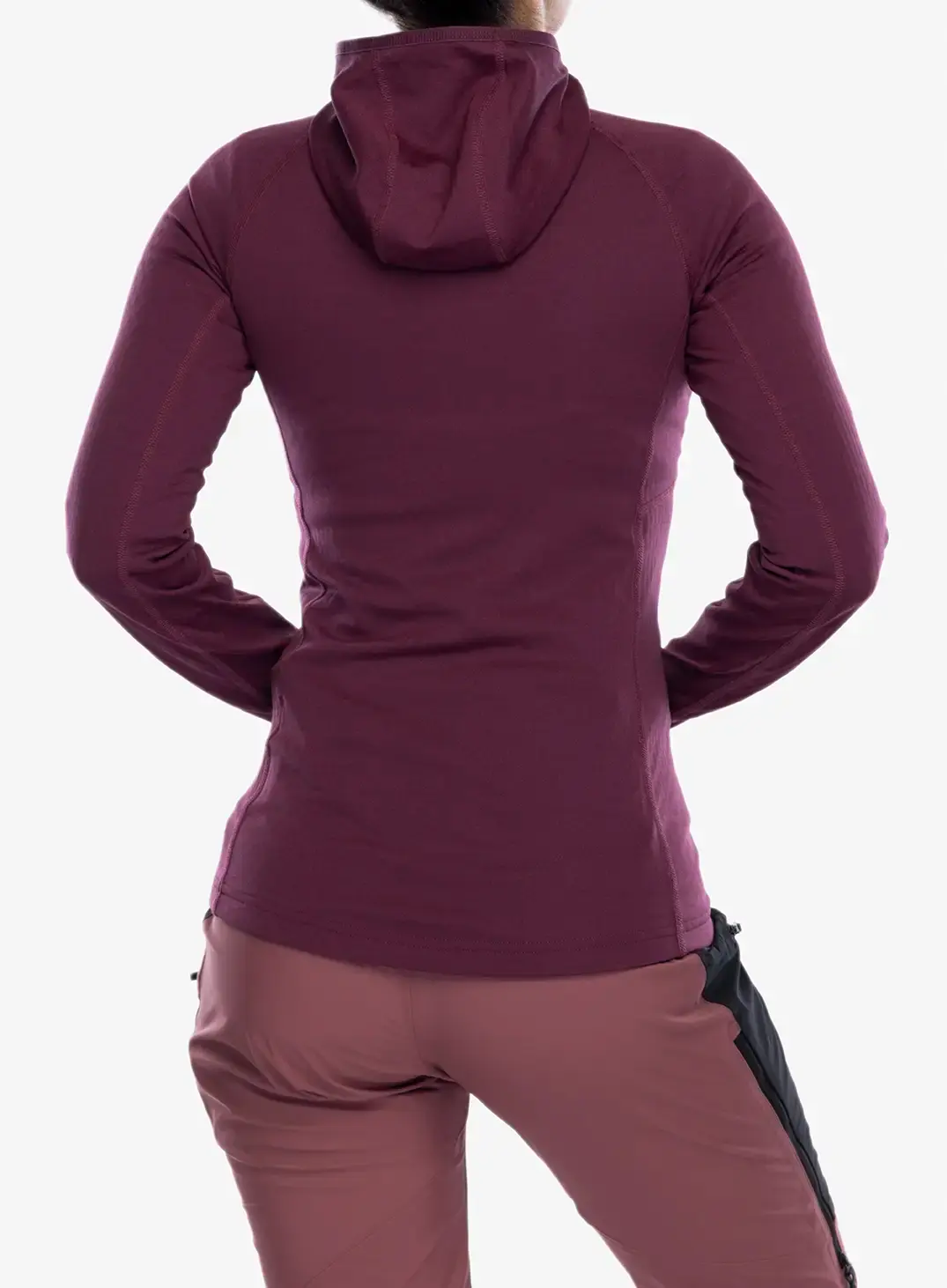 Кофта з каптуром жіноча Black Diamond Coefficient QZ Hoody - blackberry
