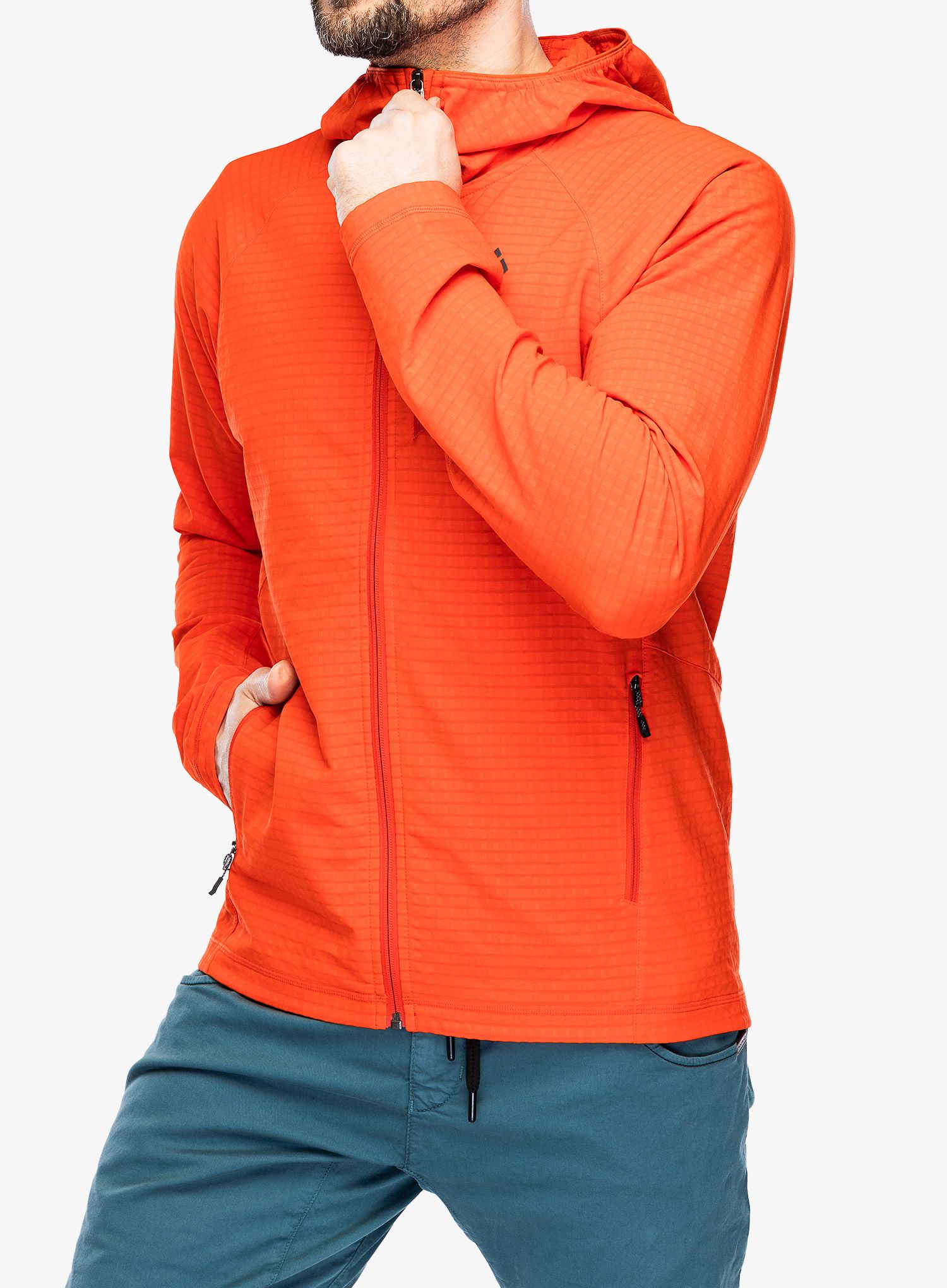 Кофта флісова Black Diamond Coefficient Storm FZ Hoody - octane
