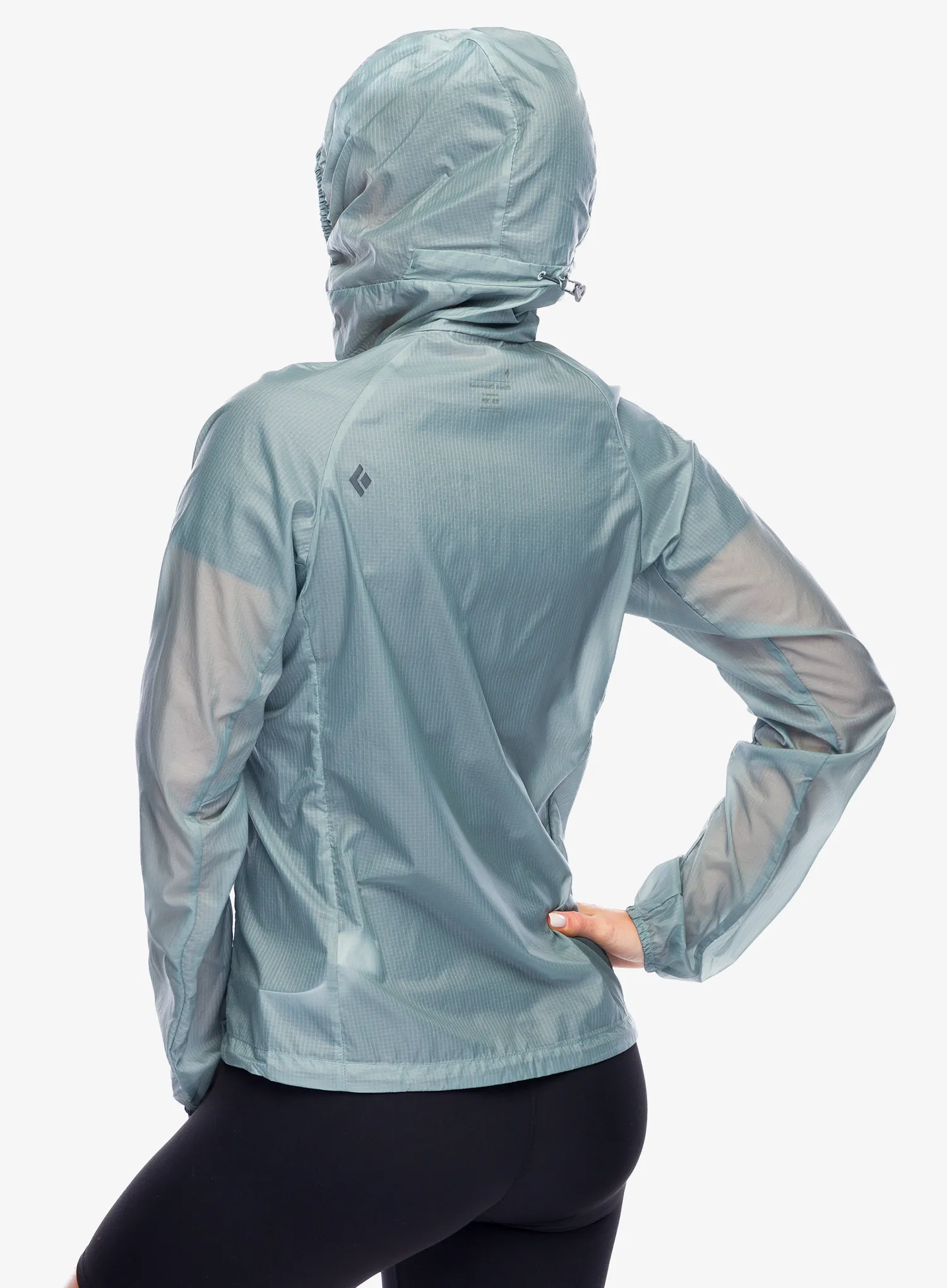 Куртка для бігу жіноча Black Diamond Distance Wind Shell - blue ash