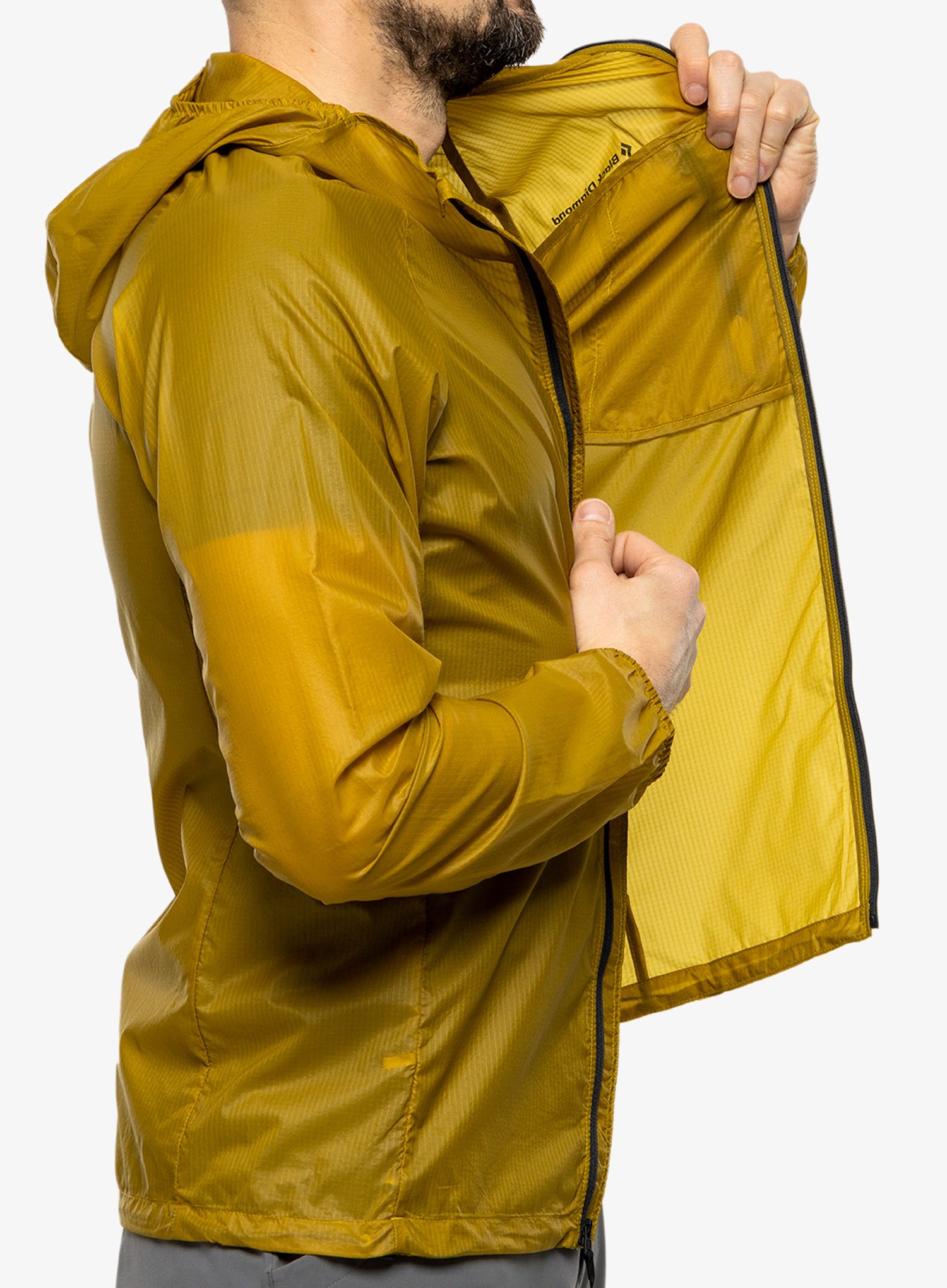 Вітровка Black Diamond Distance Wind Shell - sulphur