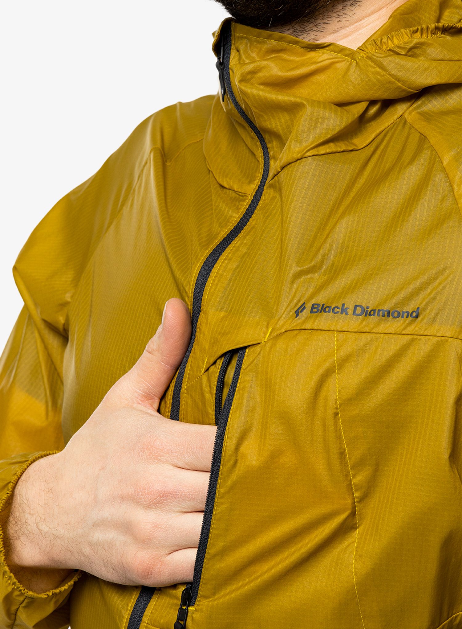 Вітровка Black Diamond Distance Wind Shell - sulphur