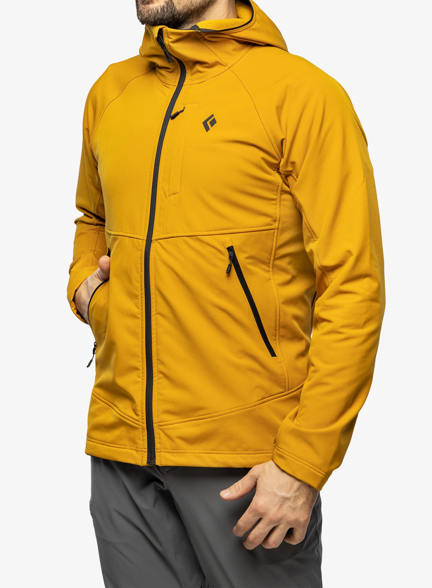 Куртка softshell Black Diamond Element Hoody - amber
