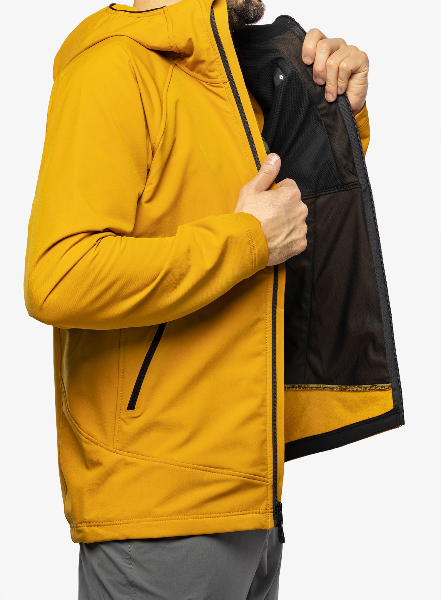 Куртка softshell Black Diamond Element Hoody - amber