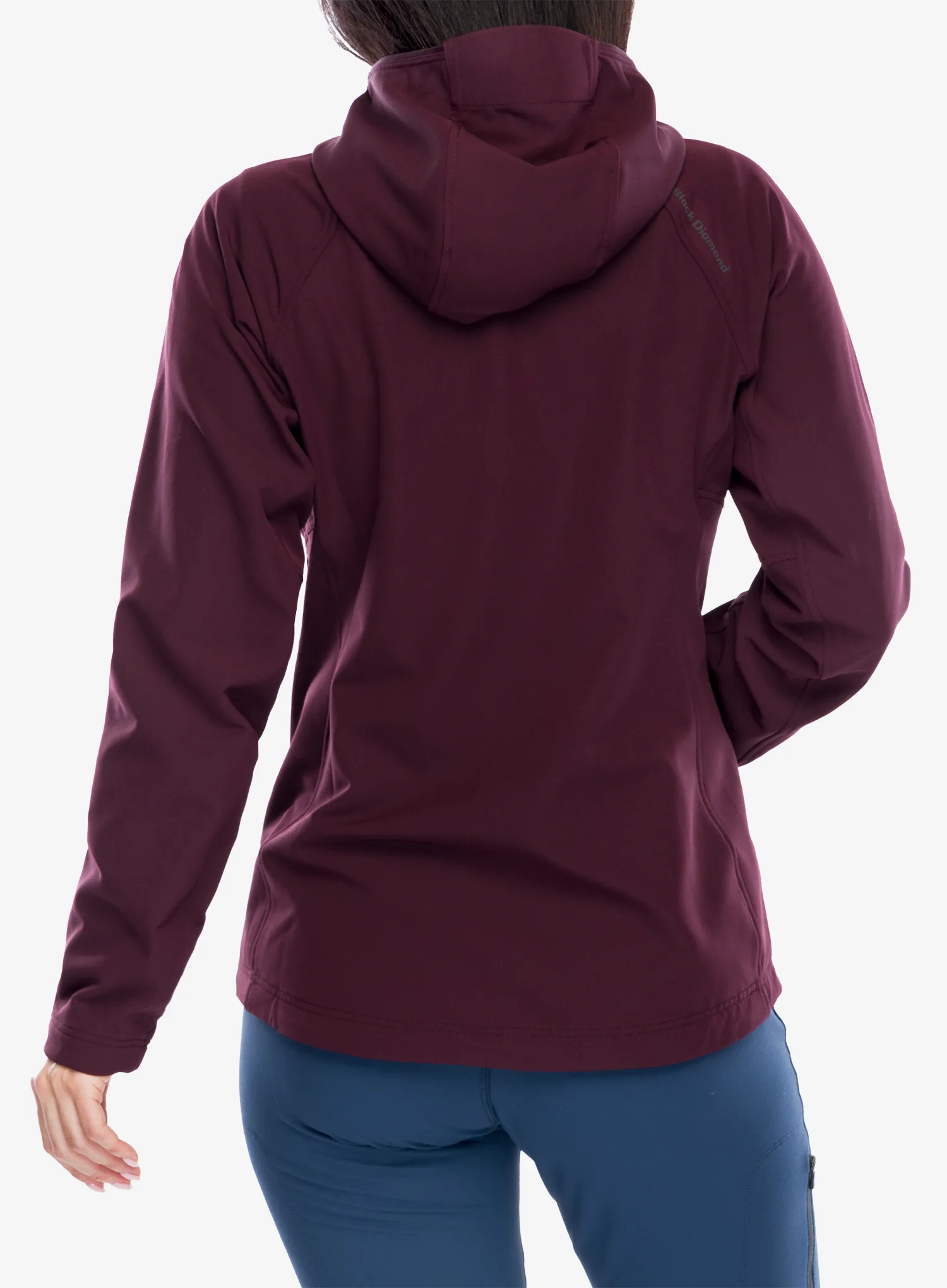 Куртка softshell жіноча Black Diamond Element Hoody - bordeaux